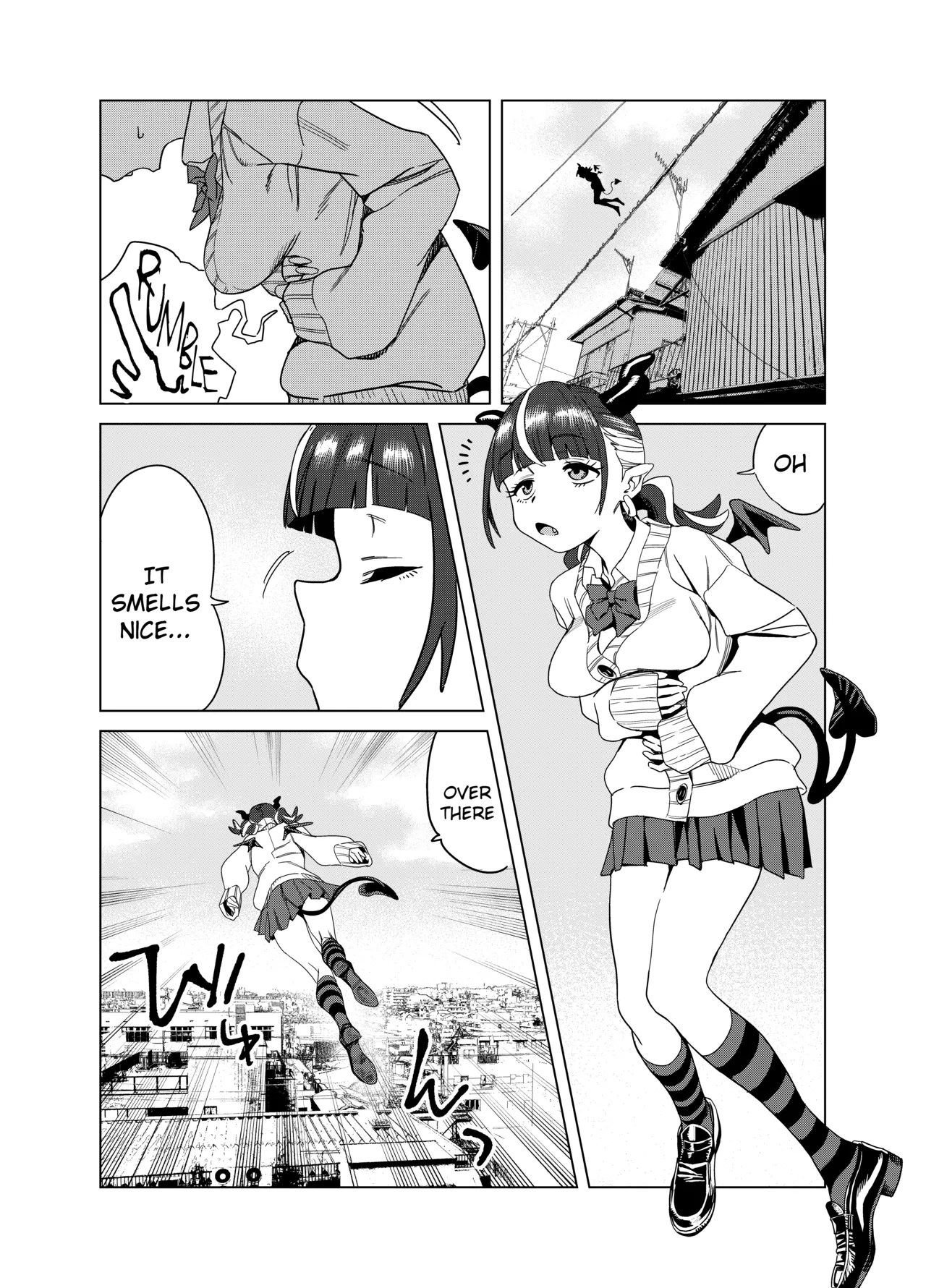 Tenkou Shitekita Gal Succubus No Gochisou Wa Boku Hitori!? 2 page 3
