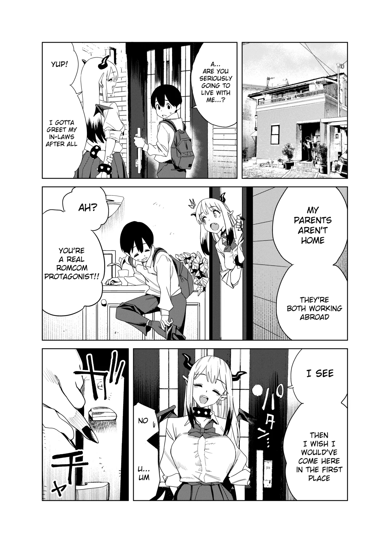 Tenkou Shitekita Gal Succubus No Gochisou Wa Boku Hitori!? 2 page 4