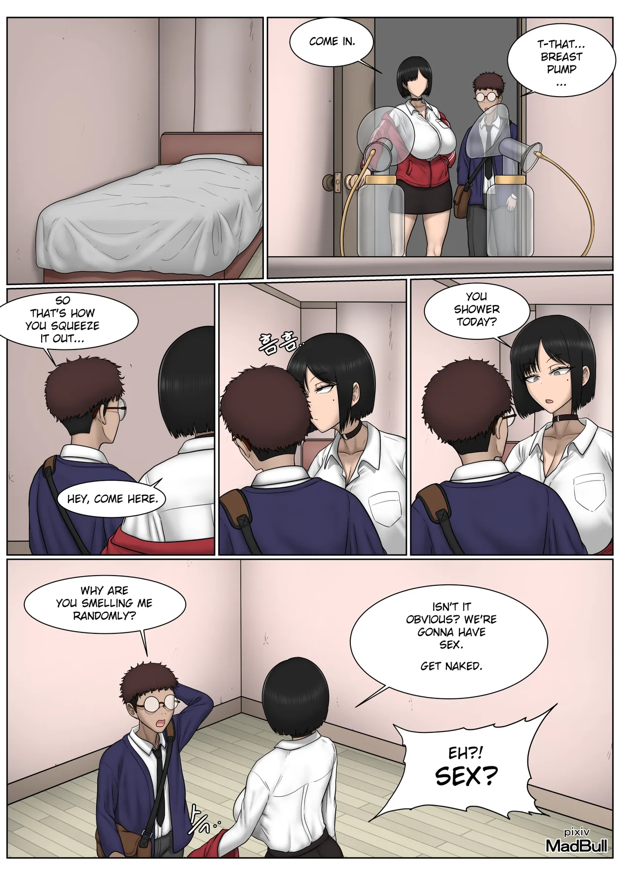 The Breast Milk Selling Girl 2 page 5