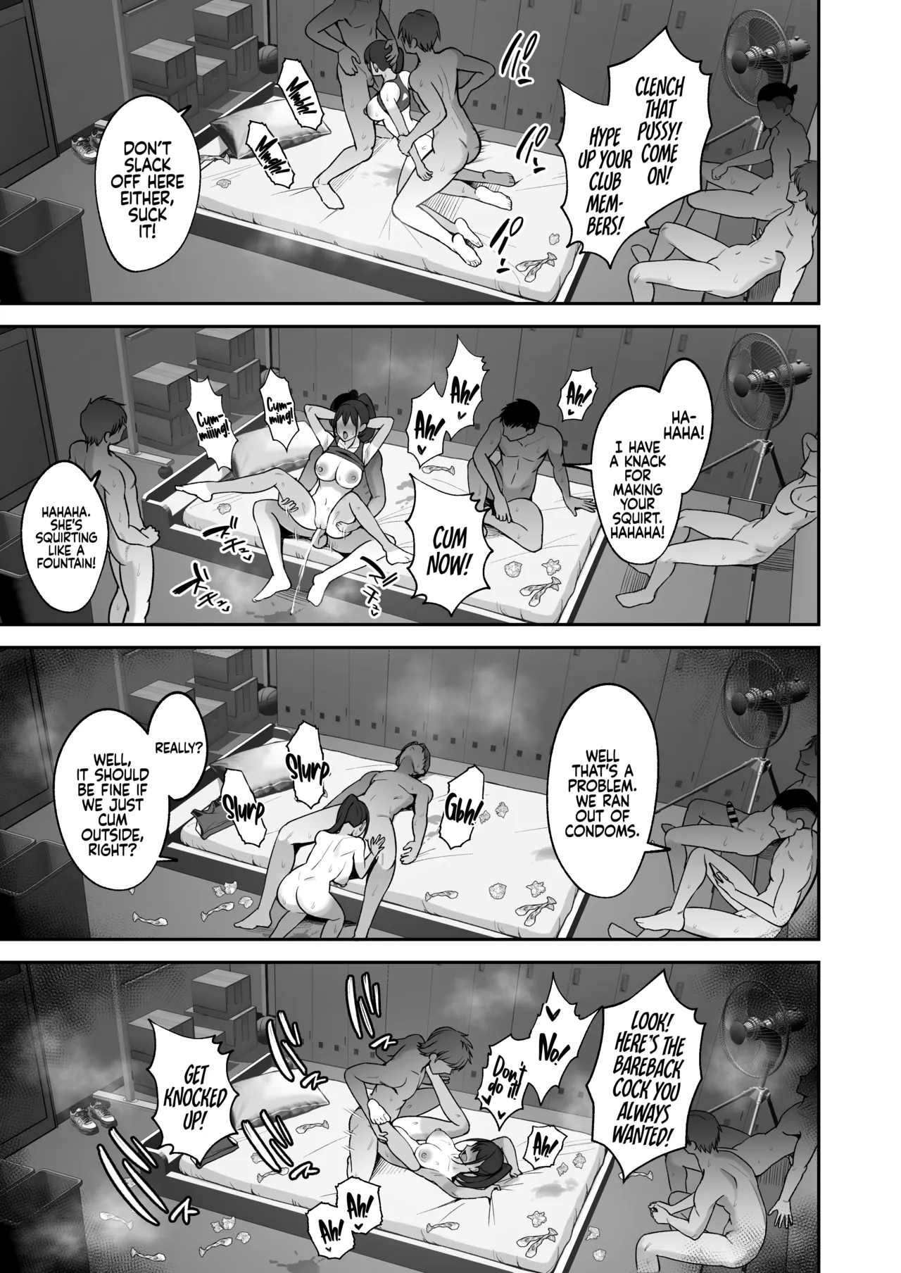 The Captain Of The Track And Field Club Surrenders To A Bunch Of Delinquents page 32