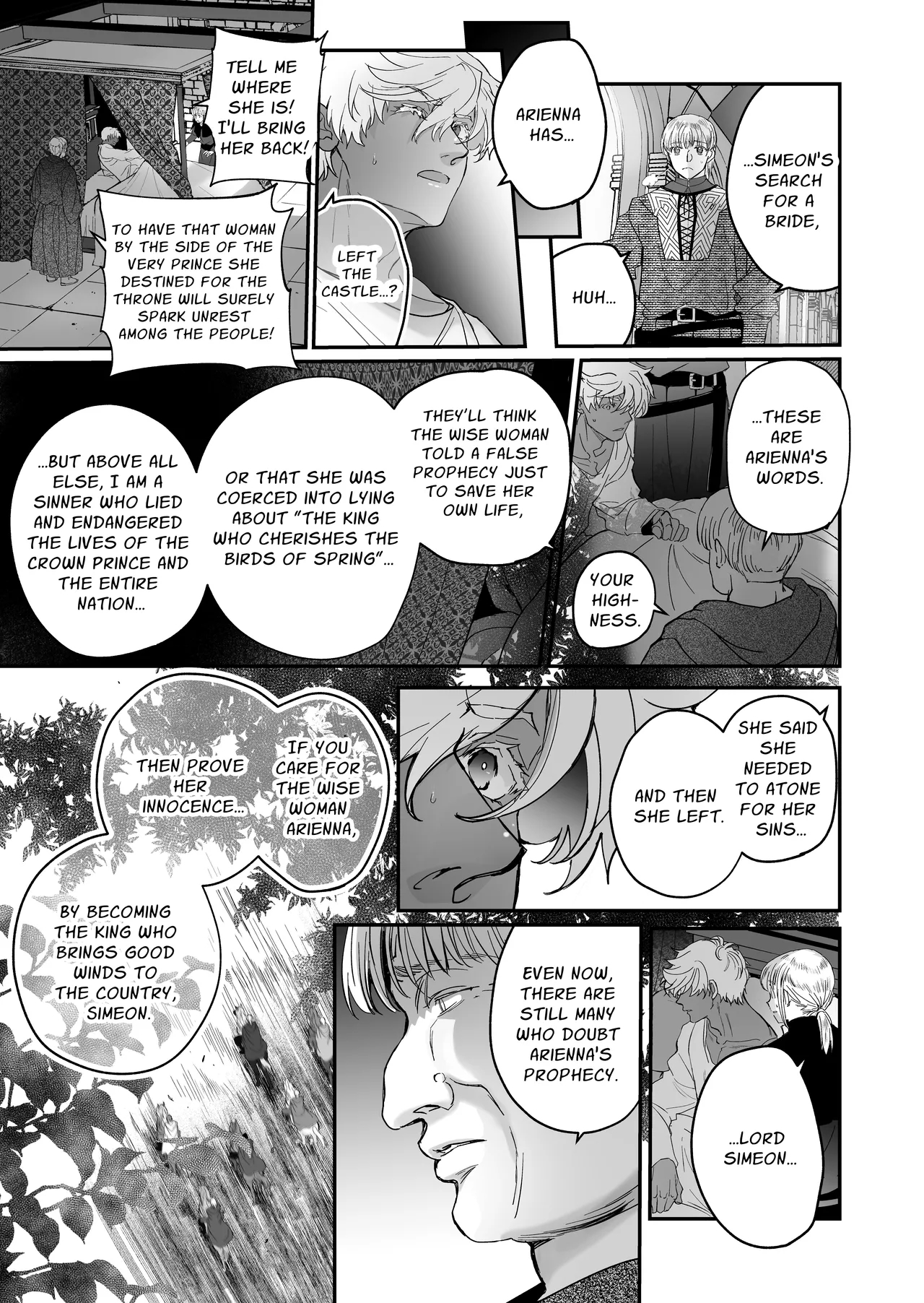The Condemned Wise Woman And The Loathsome Prince Who Adores Her 3 page 199