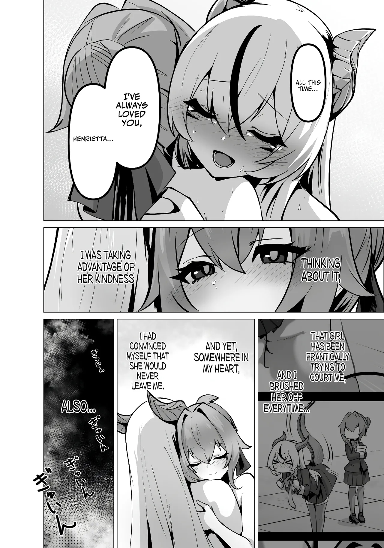 The Daughter Of The Strongest Dragon Race Won't Stop Begging For A Baby, So I'll Teach Her A Lesson With My Futanari Cock page 44