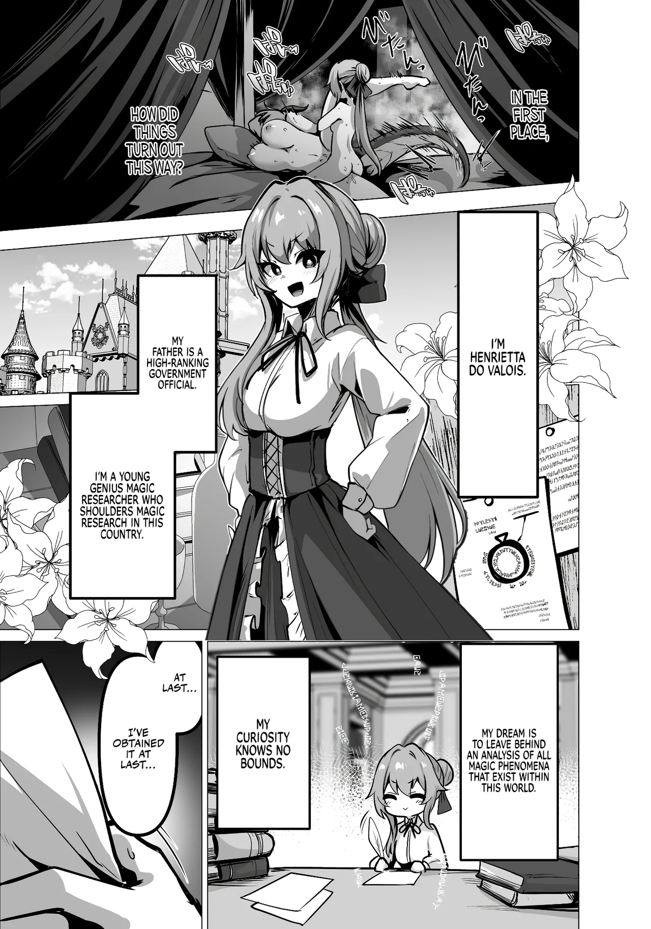 The Daughter Of The Strongest Dragon Race Won't Stop Begging For A Baby, So I'll Teach Her A Lesson With My Futanari Cock page 5