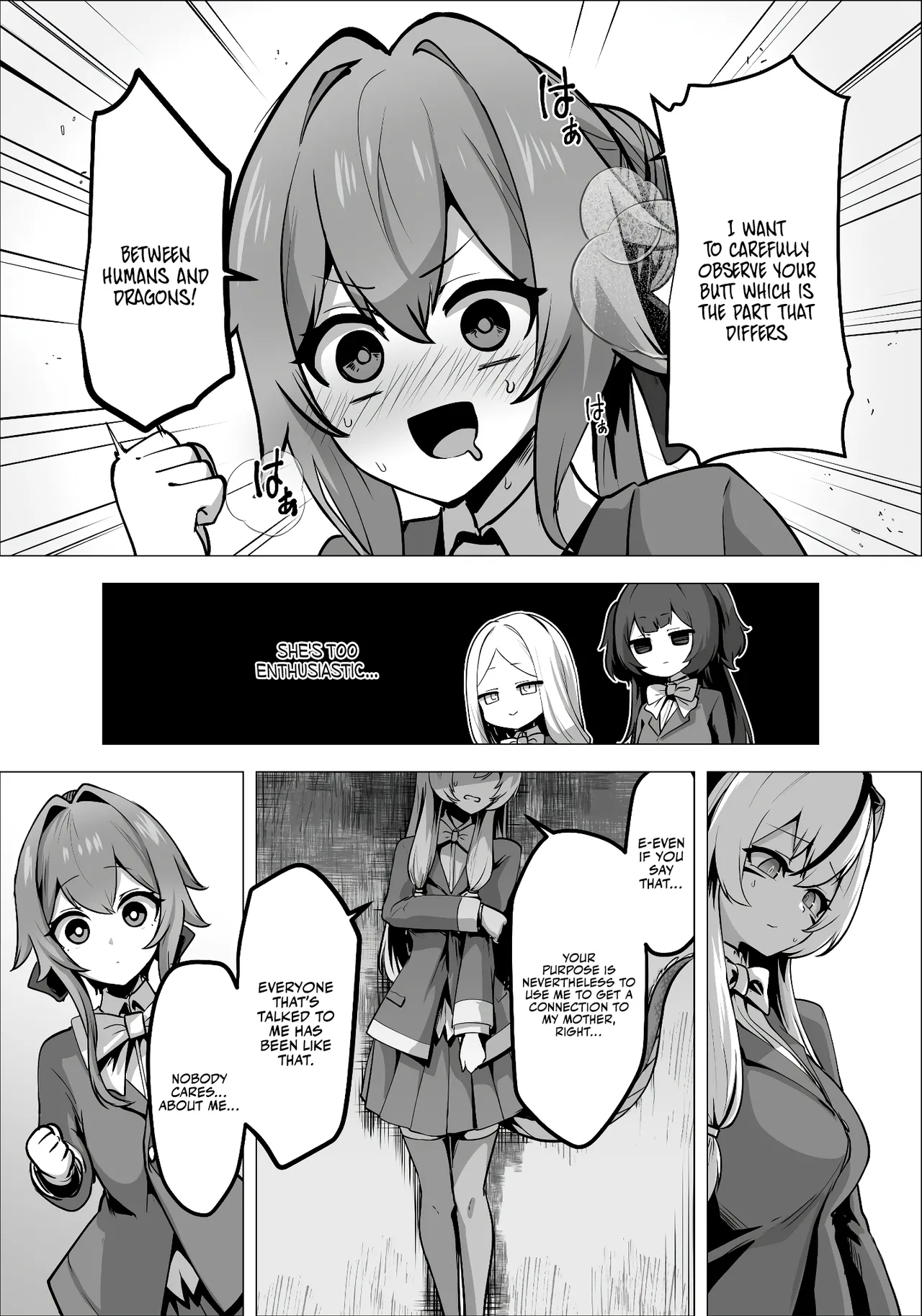 The Daughter Of The Strongest Dragon Race Won't Stop Begging For A Baby, So I'll Teach Her A Lesson With My Futanari Cock page 74