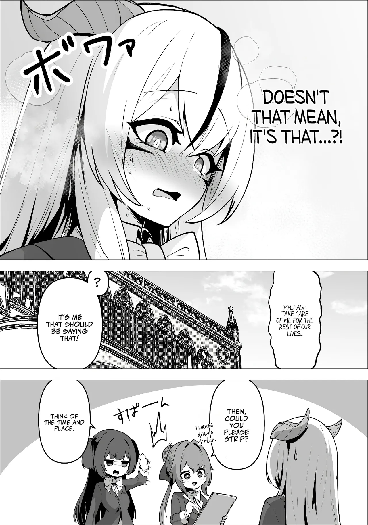 The Daughter Of The Strongest Dragon Race Won't Stop Begging For A Baby, So I'll Teach Her A Lesson With My Futanari Cock page 76