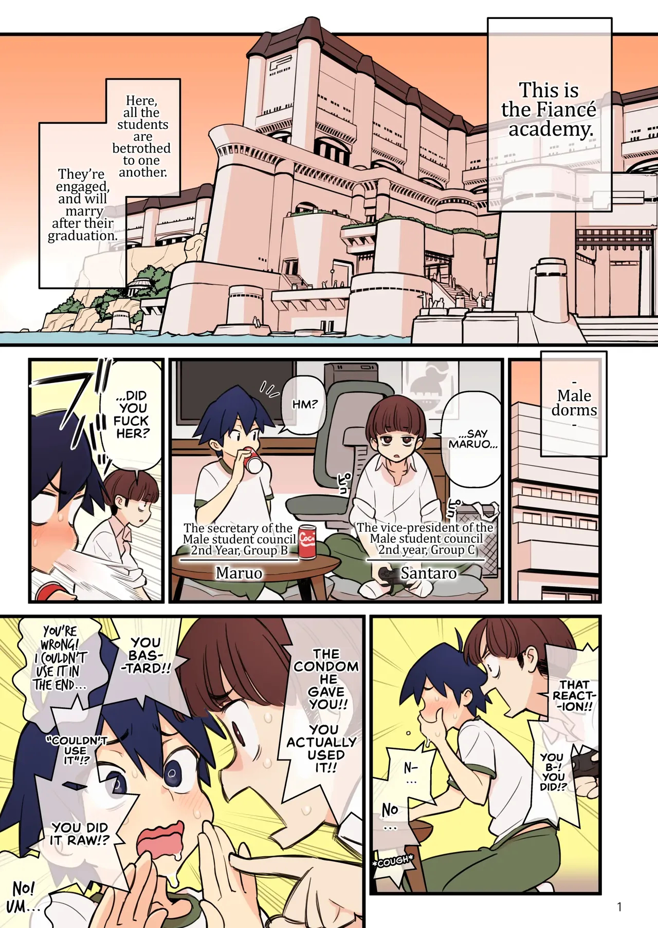 The Fiancé Academy File: 02 "second Seduction" page 2