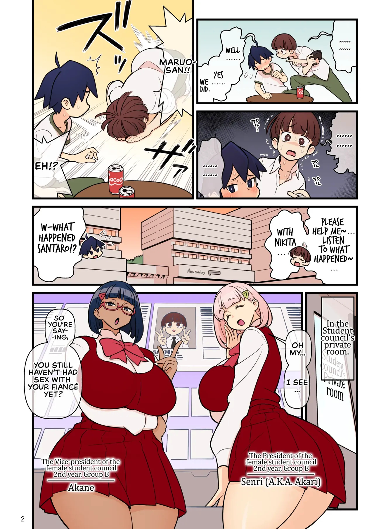 The Fiancé Academy File: 02 "second Seduction" page 3