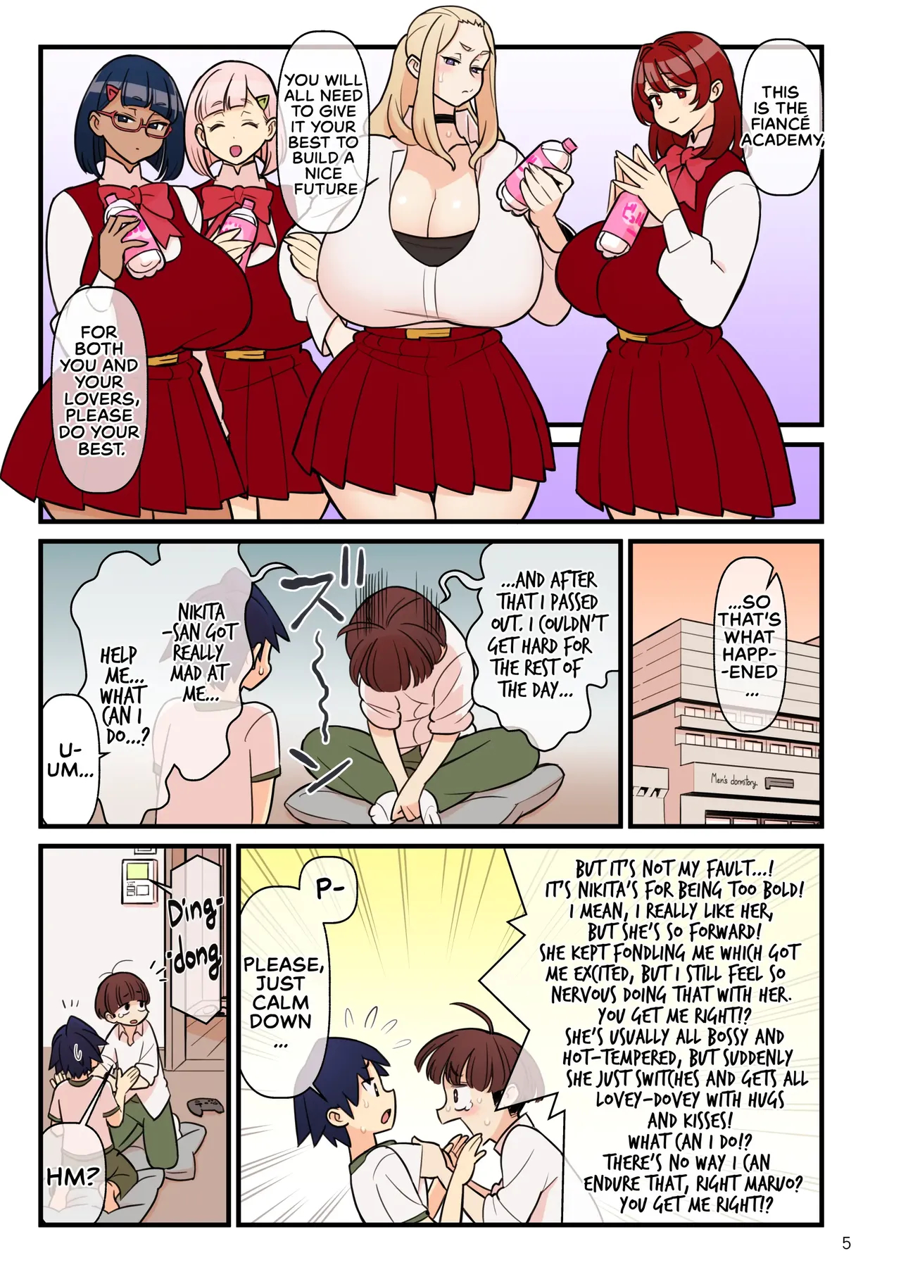 The Fiancé Academy File: 02 "second Seduction" page 6