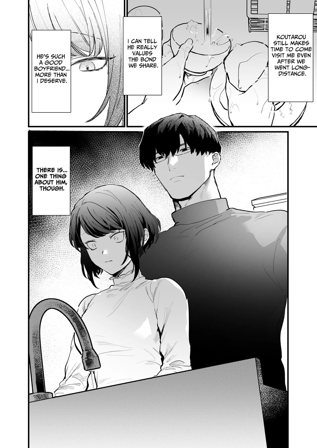 The Obsessive Desires That My Silent Boyfriend's Body Reveals page 12