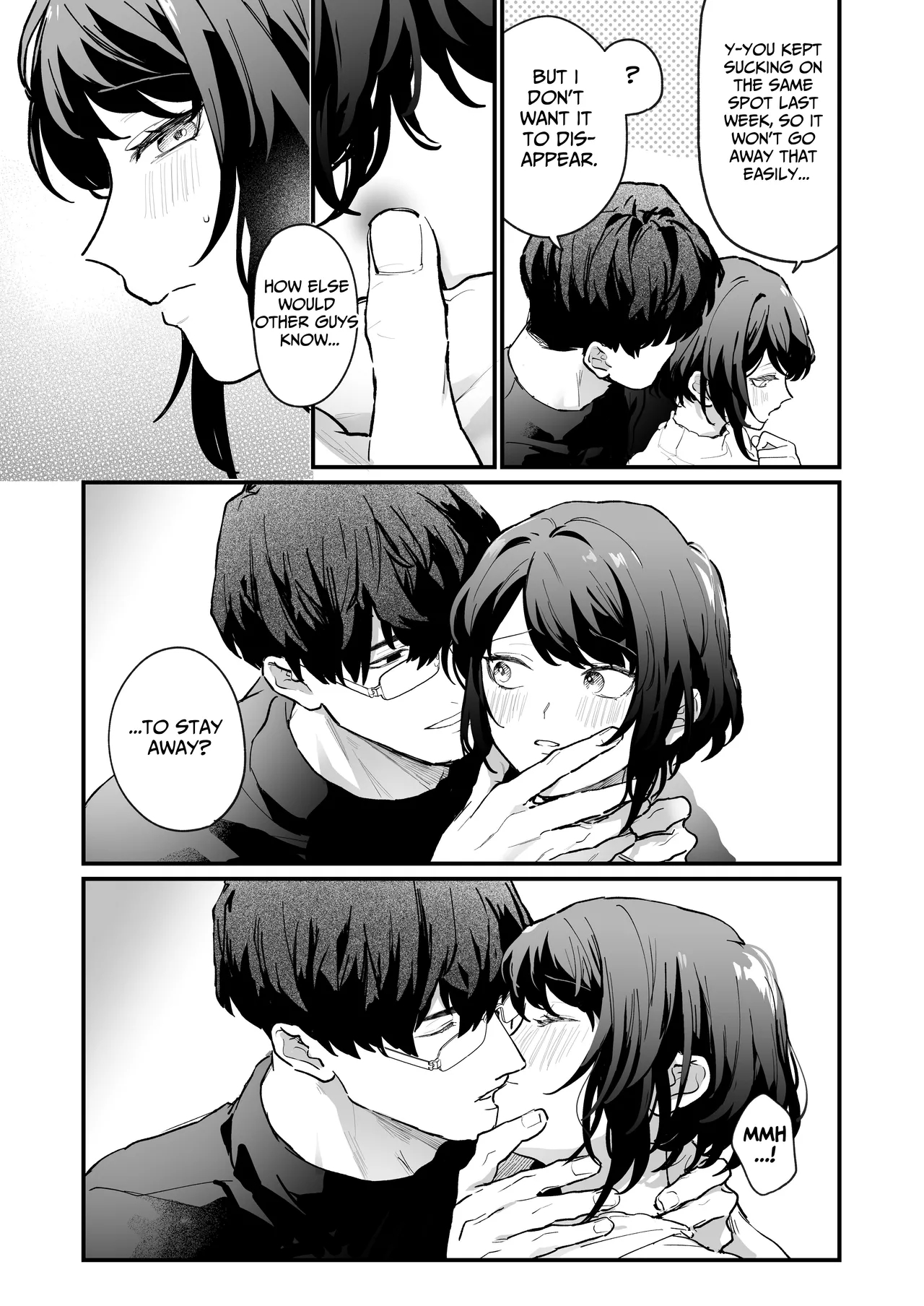 The Obsessive Desires That My Silent Boyfriend's Body Reveals page 18