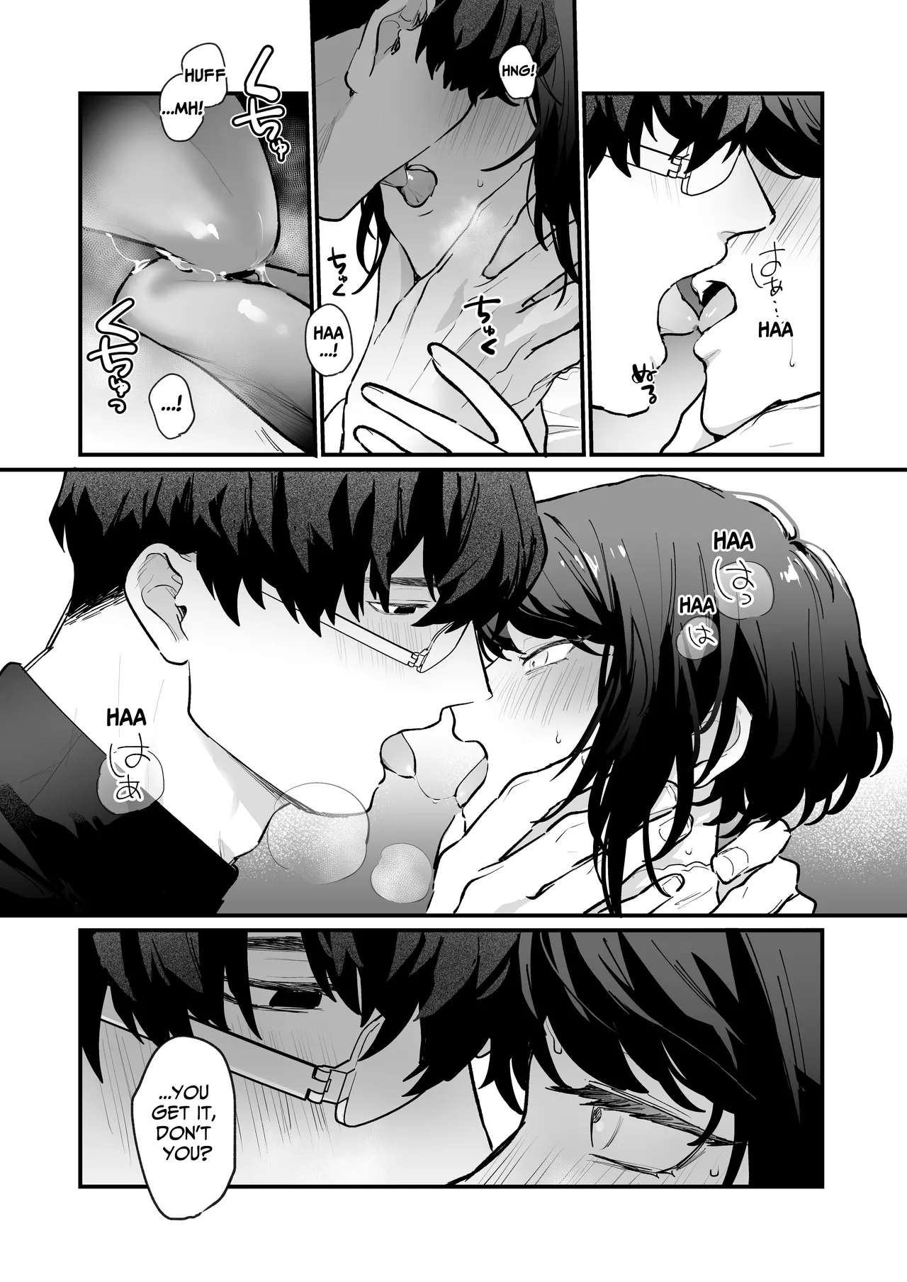 The Obsessive Desires That My Silent Boyfriend's Body Reveals page 19