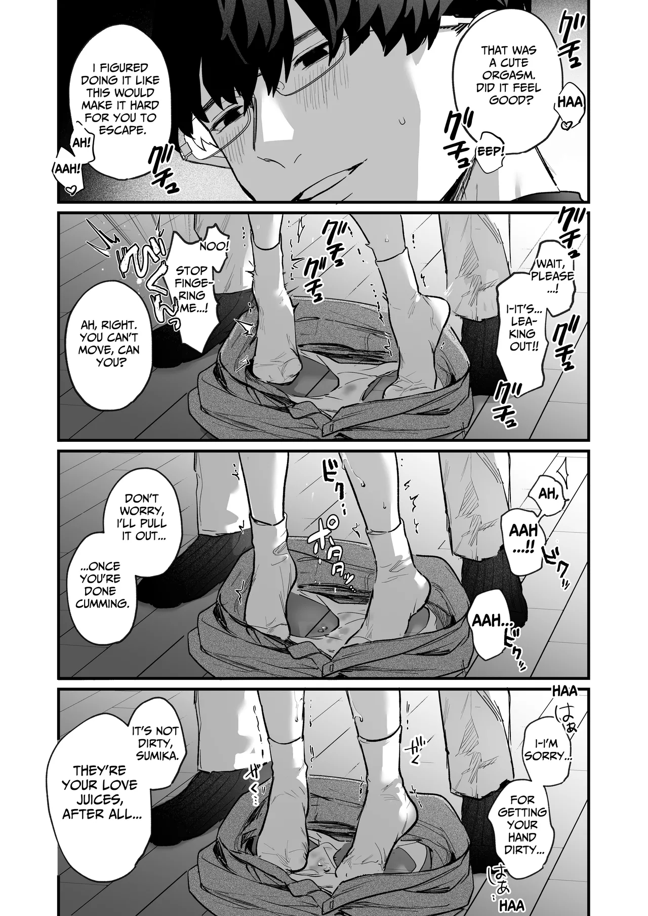 The Obsessive Desires That My Silent Boyfriend's Body Reveals page 28