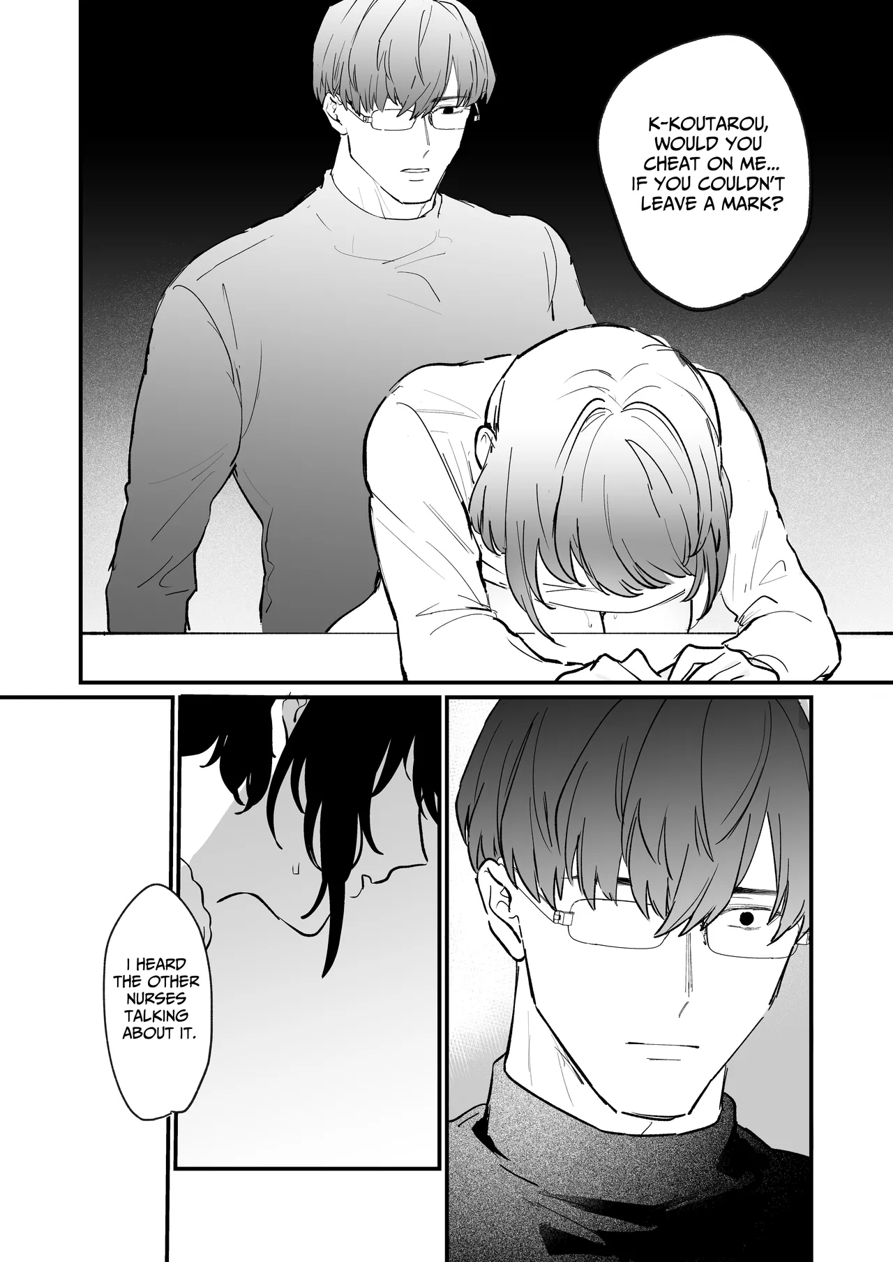The Obsessive Desires That My Silent Boyfriend's Body Reveals page 32