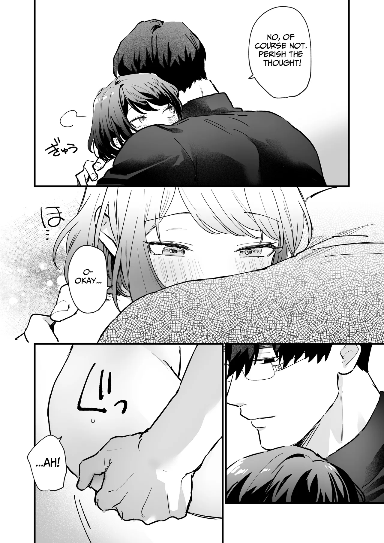 The Obsessive Desires That My Silent Boyfriend's Body Reveals page 36