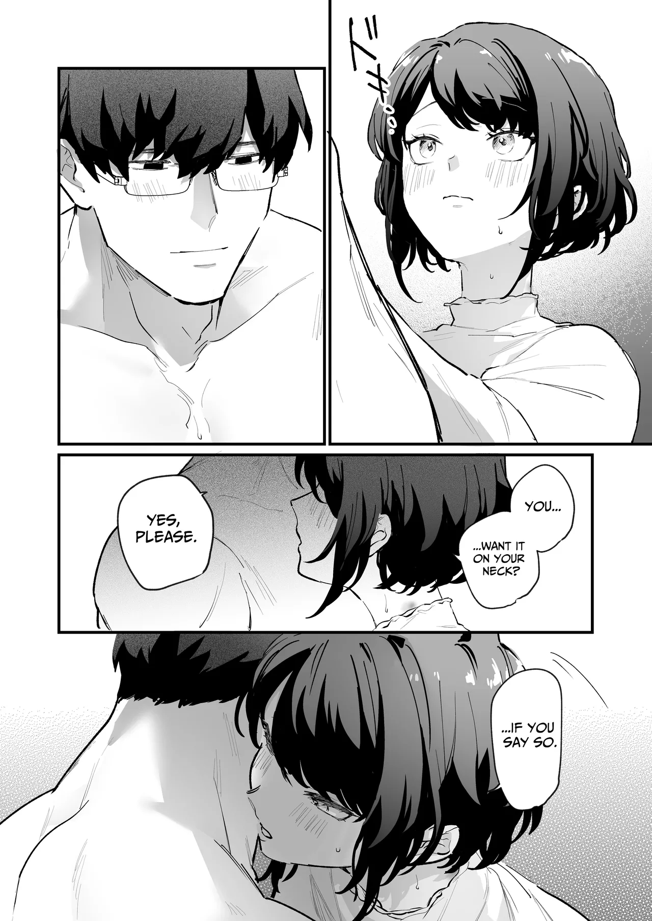 The Obsessive Desires That My Silent Boyfriend's Body Reveals page 40