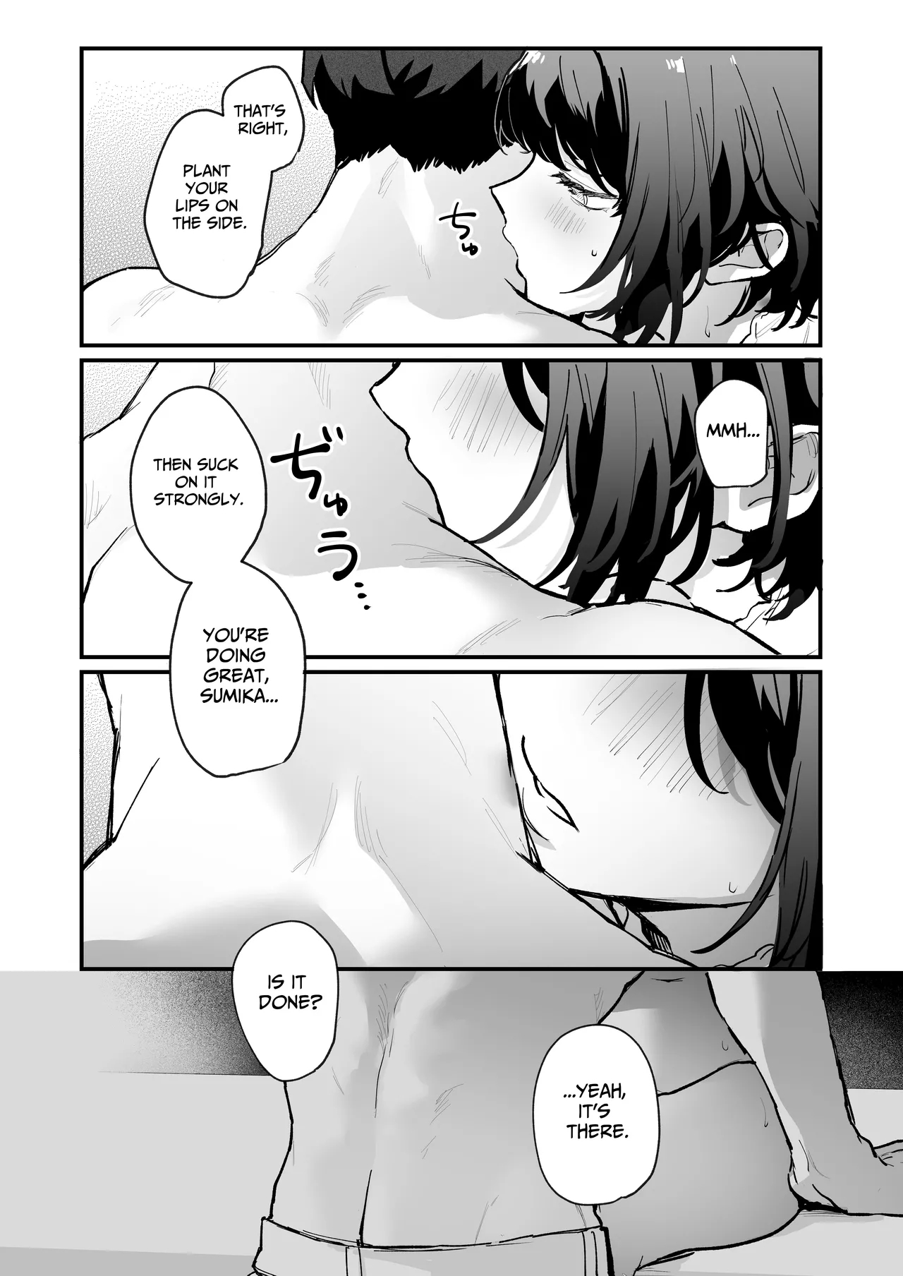 The Obsessive Desires That My Silent Boyfriend's Body Reveals page 41