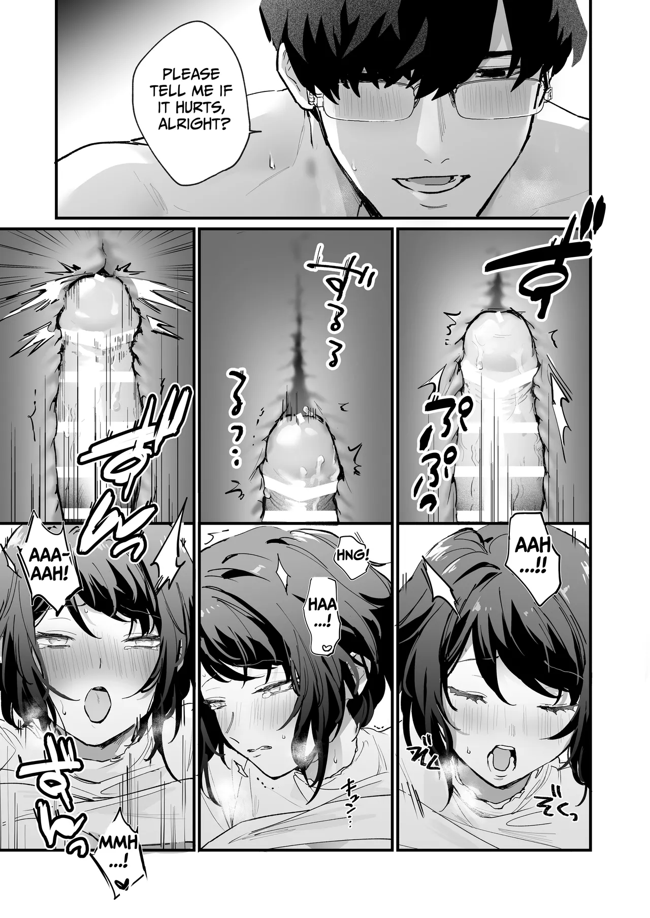The Obsessive Desires That My Silent Boyfriend's Body Reveals page 48