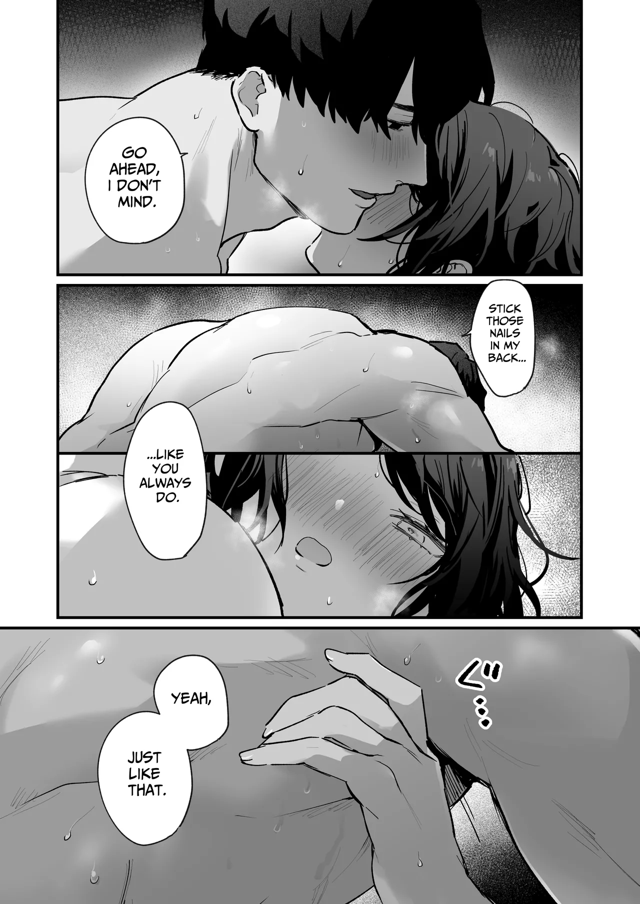 The Obsessive Desires That My Silent Boyfriend's Body Reveals page 73