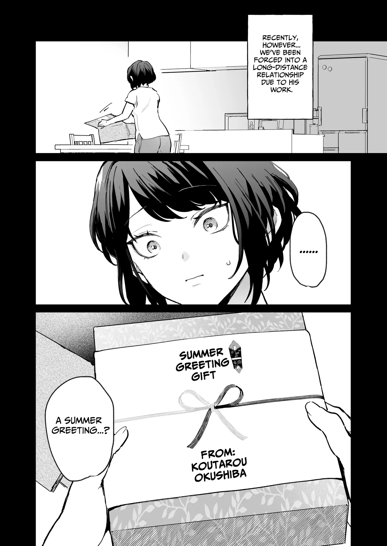 The Obsessive Desires That My Silent Boyfriend's Body Reveals page 9