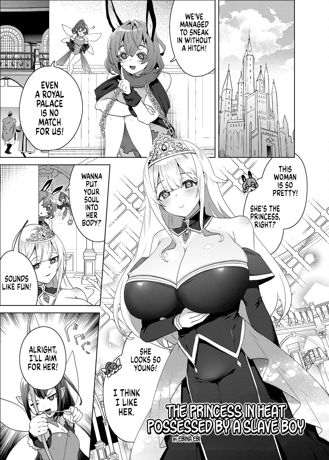 The Princess In Heat Possessed By A Slave Boy page 1