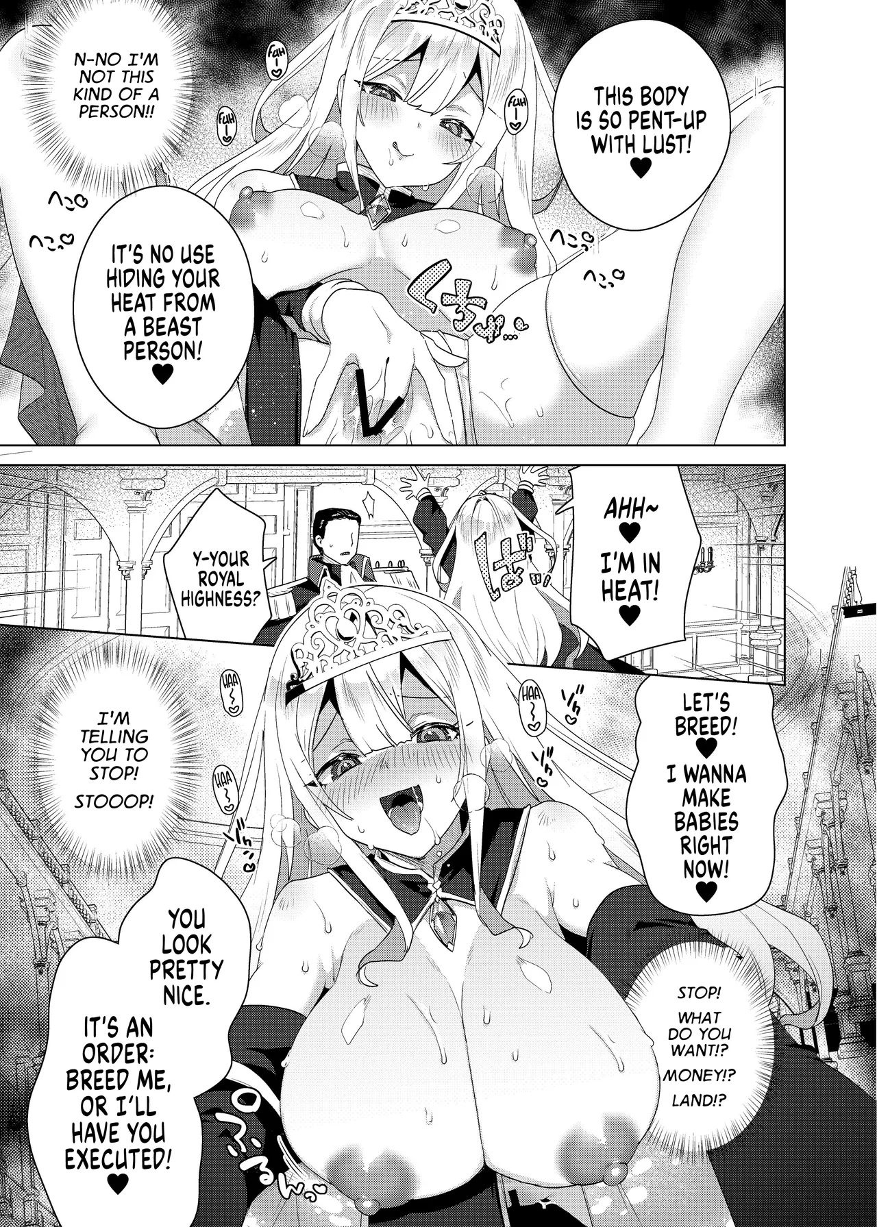 The Princess In Heat Possessed By A Slave Boy page 3