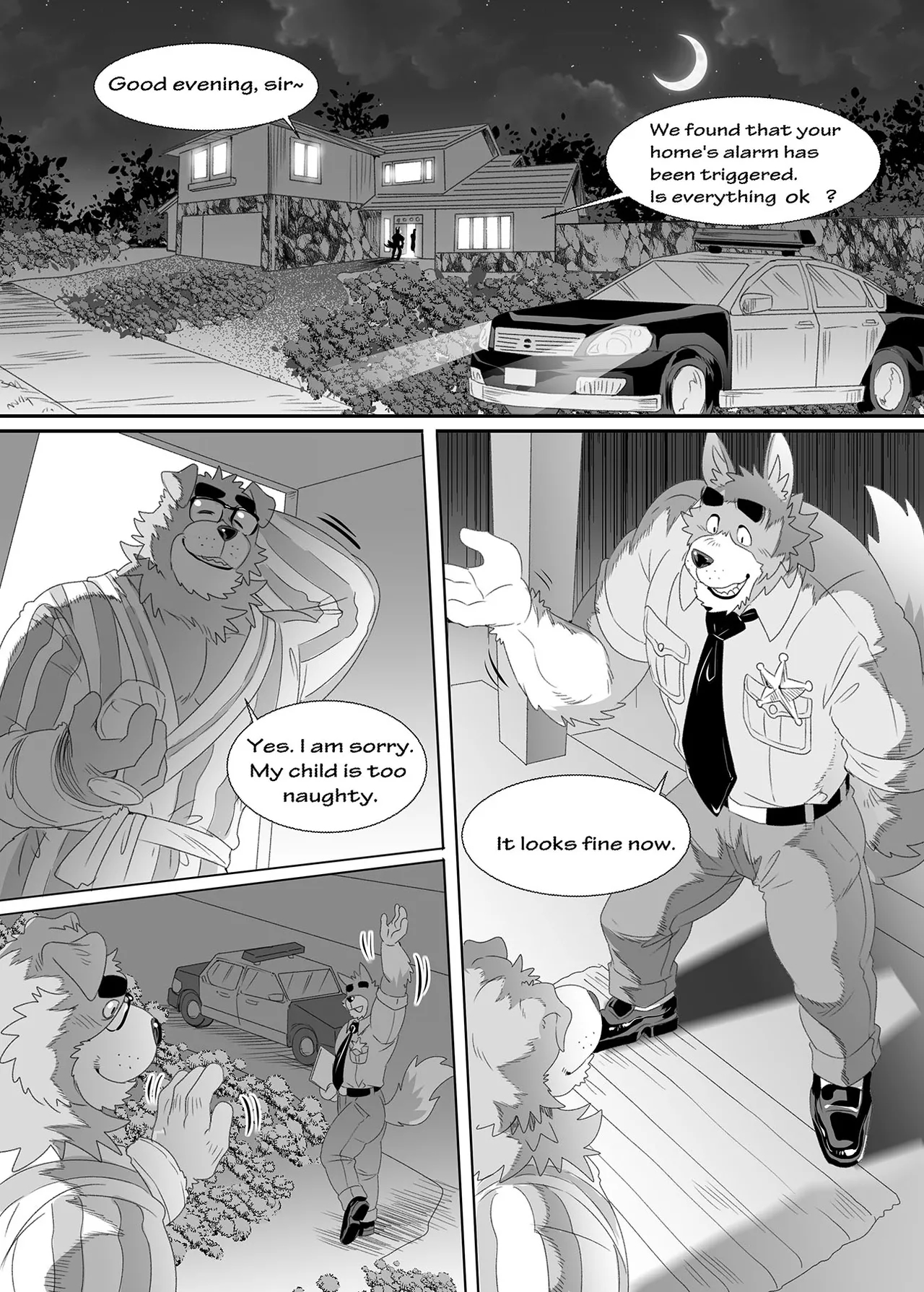 The Robber page 1