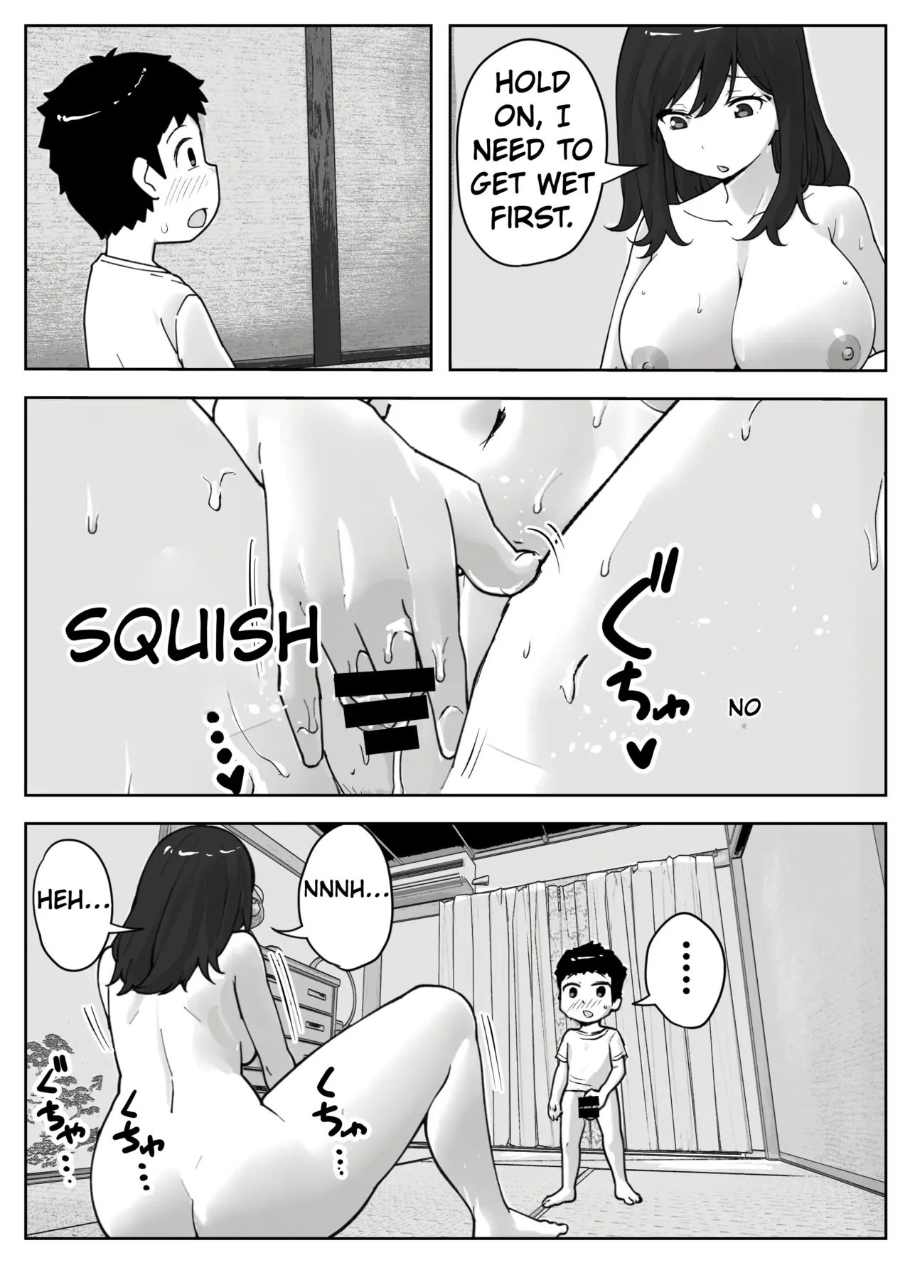 The Story Of A Single Mom Who Wants To Forbid Her Son From Masturbating page 10