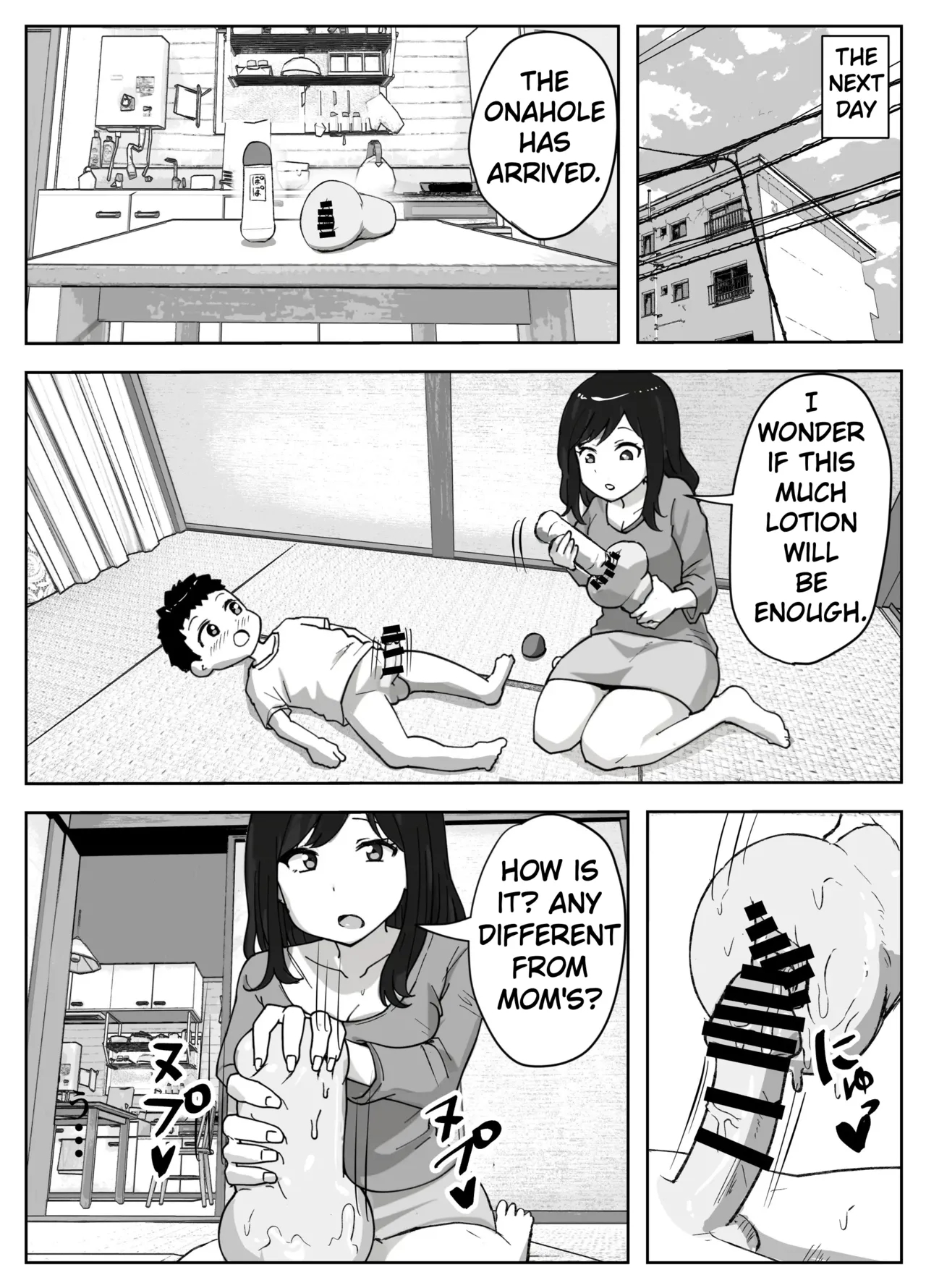 The Story Of A Single Mom Who Wants To Forbid Her Son From Masturbating page 18