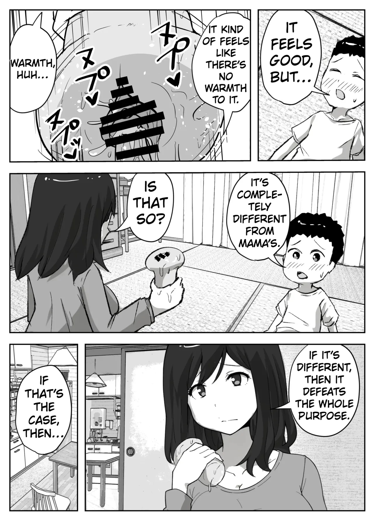 The Story Of A Single Mom Who Wants To Forbid Her Son From Masturbating page 19