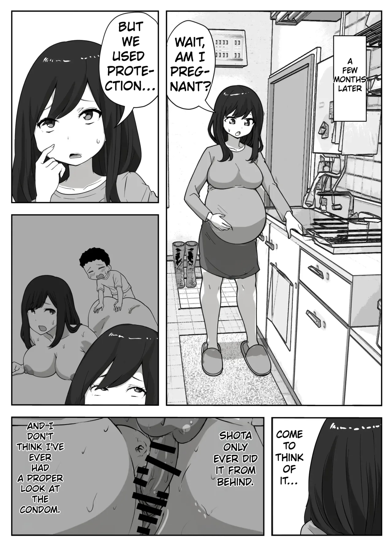 The Story Of A Single Mom Who Wants To Forbid Her Son From Masturbating page 37