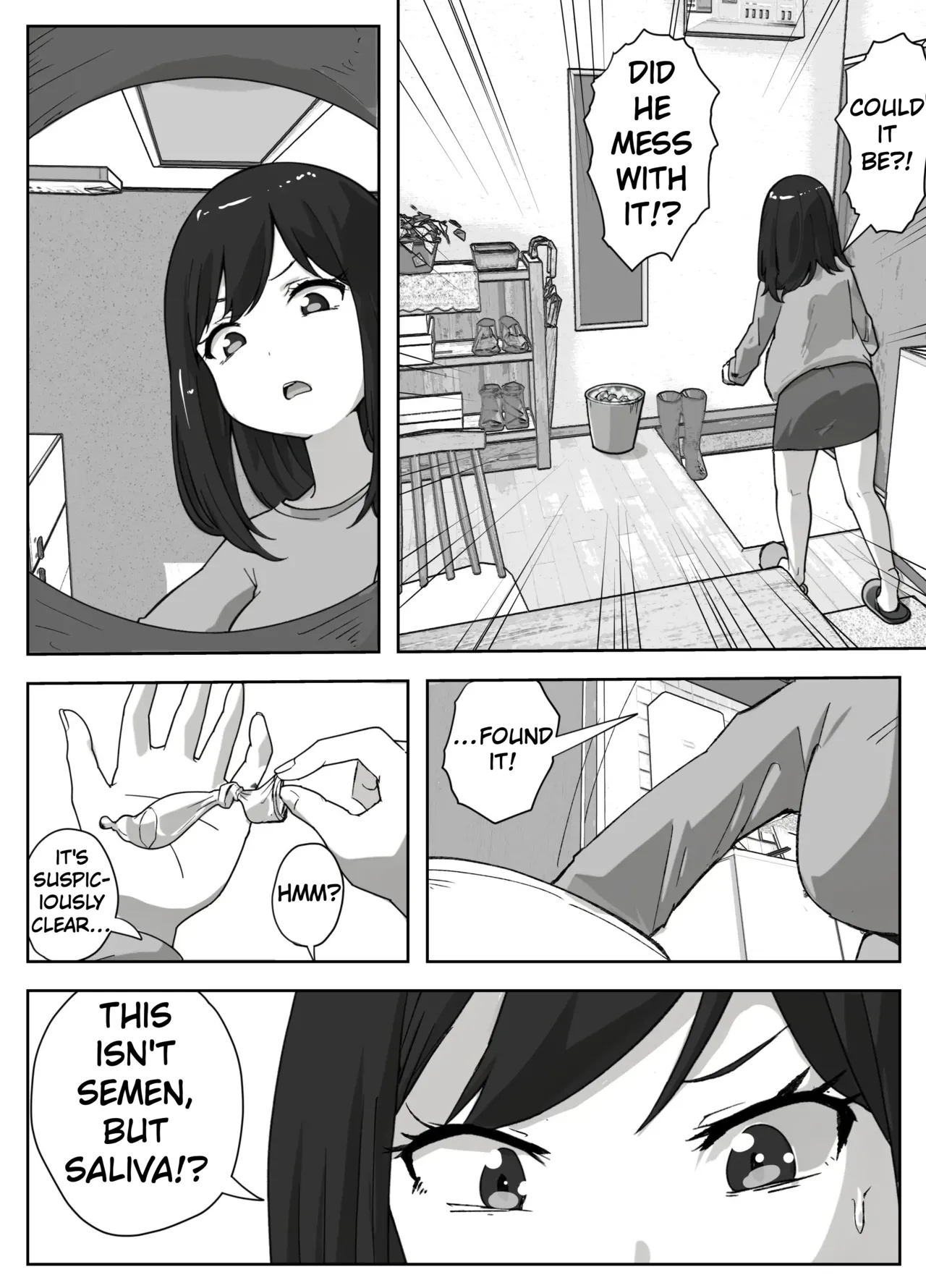 The Story Of A Single Mom Who Wants To Forbid Her Son From Masturbating page 38
