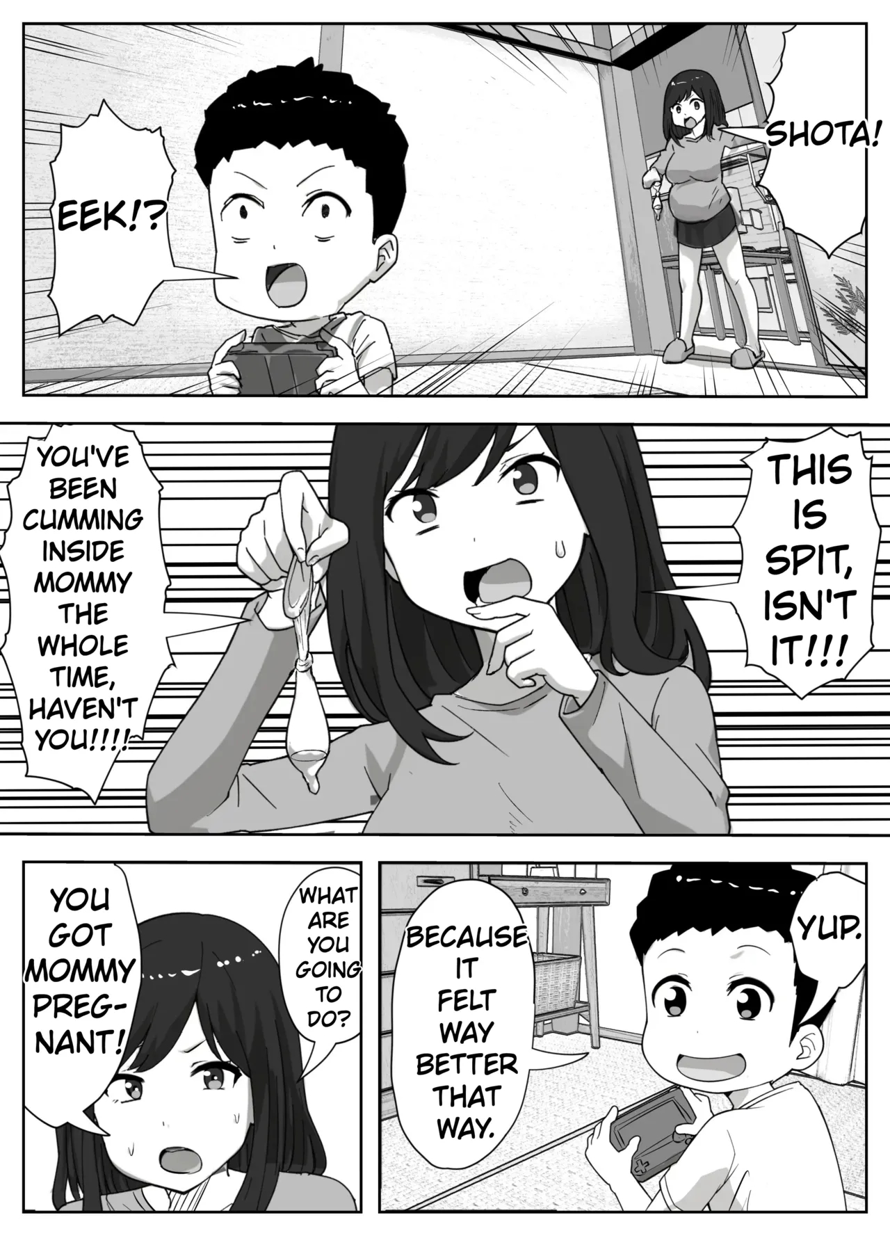 The Story Of A Single Mom Who Wants To Forbid Her Son From Masturbating page 39