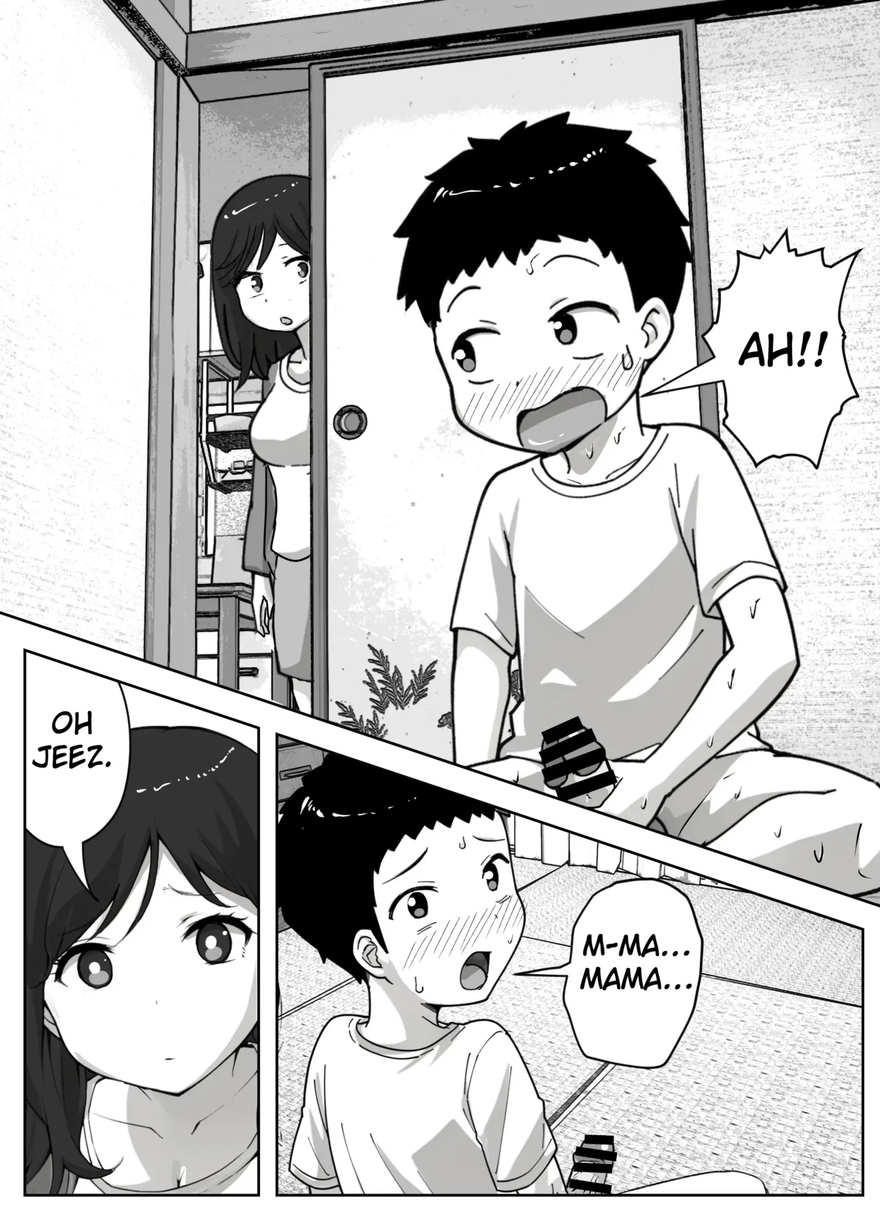 The Story Of A Single Mom Who Wants To Forbid Her Son From Masturbating page 4