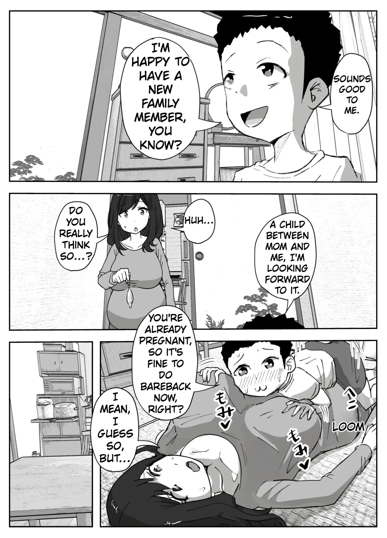 The Story Of A Single Mom Who Wants To Forbid Her Son From Masturbating page 40