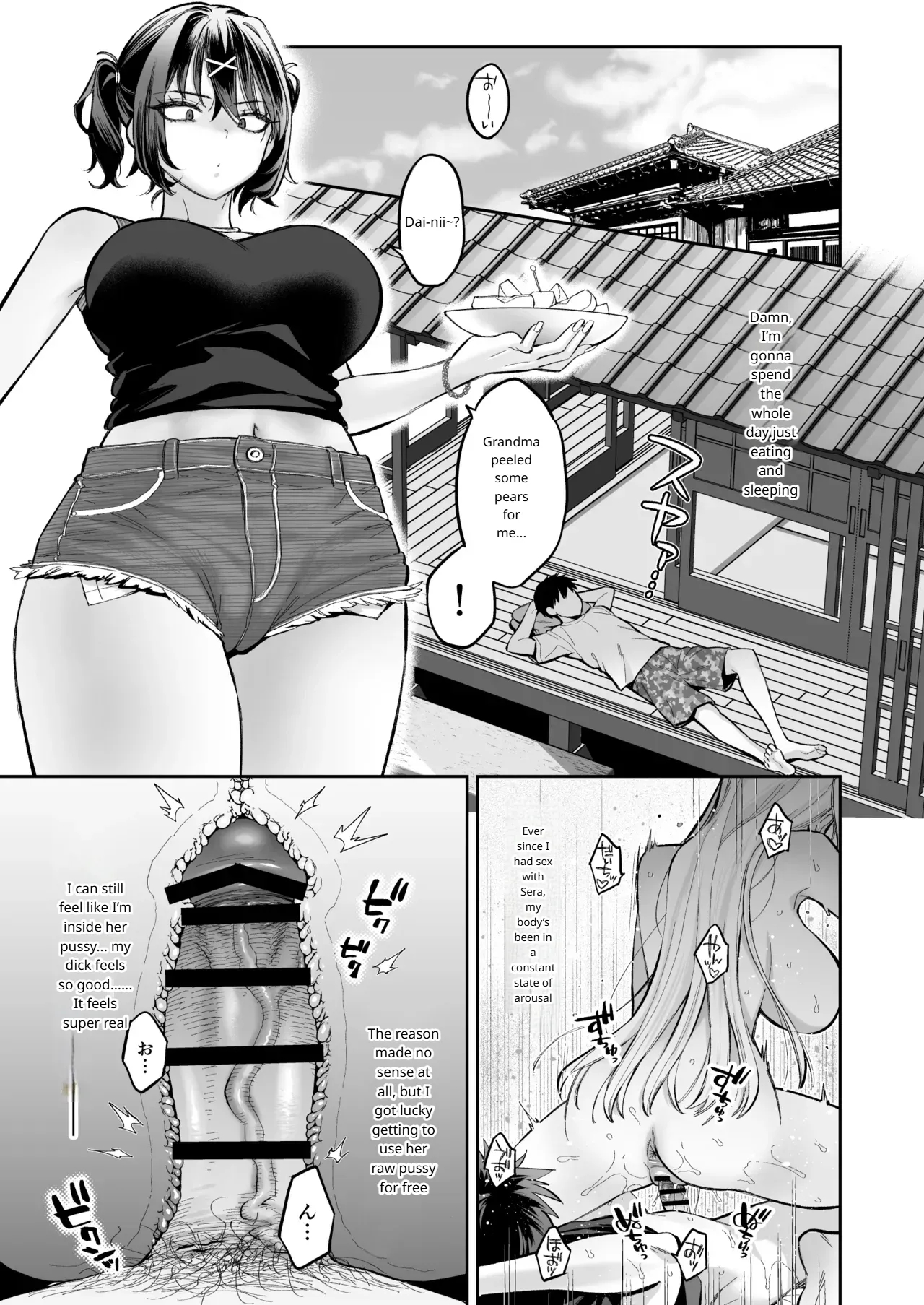 The Story Of Being Used For Sexual Release By My Annoying Childhood Friend And Cousin's Pussy page 26
