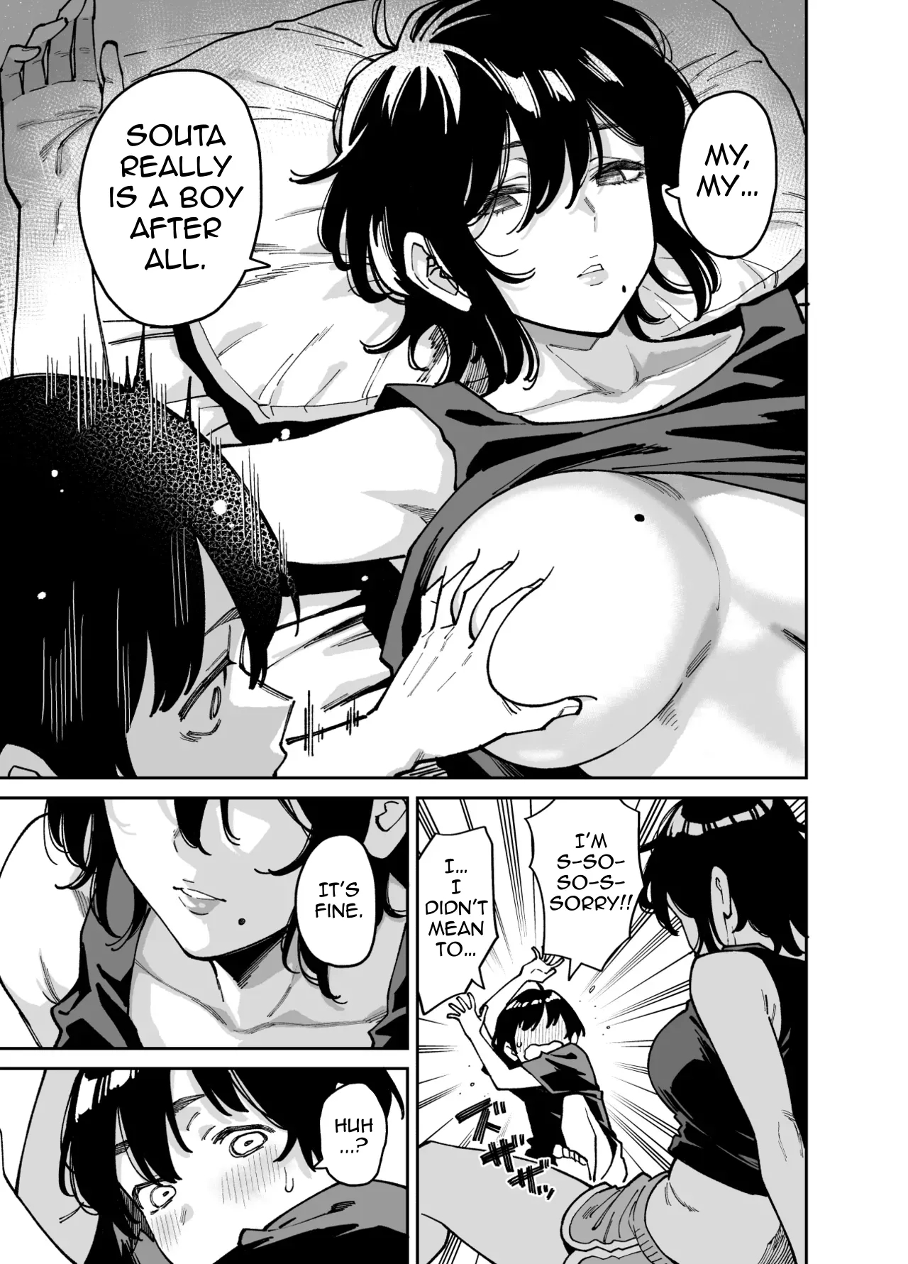 The Story Of How I Ended Up Having Sex After Groping My Cousin Sister's Boobs page 28