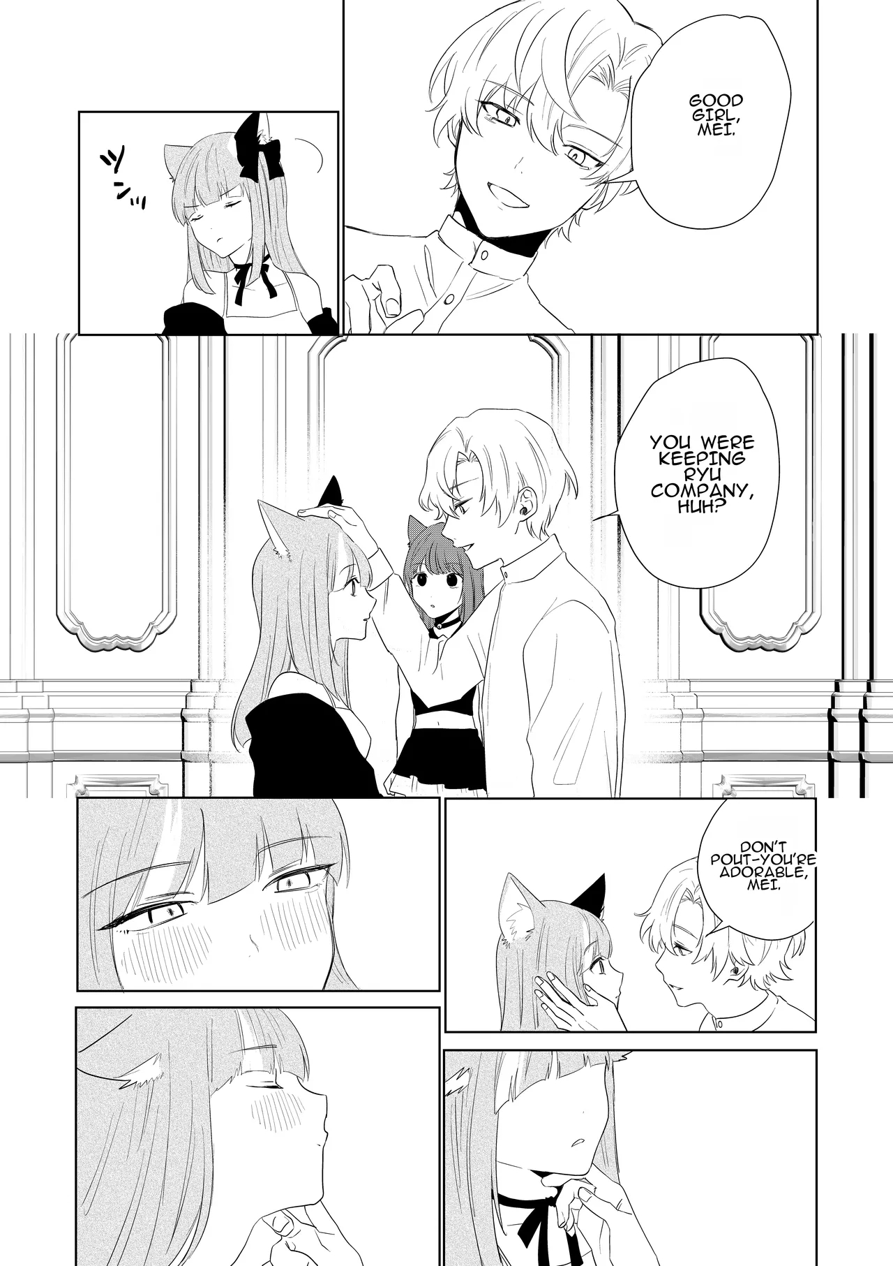 The Story Of How I Was Turned Into A Ts Woman And Kept As A Happy Female Cat page 17