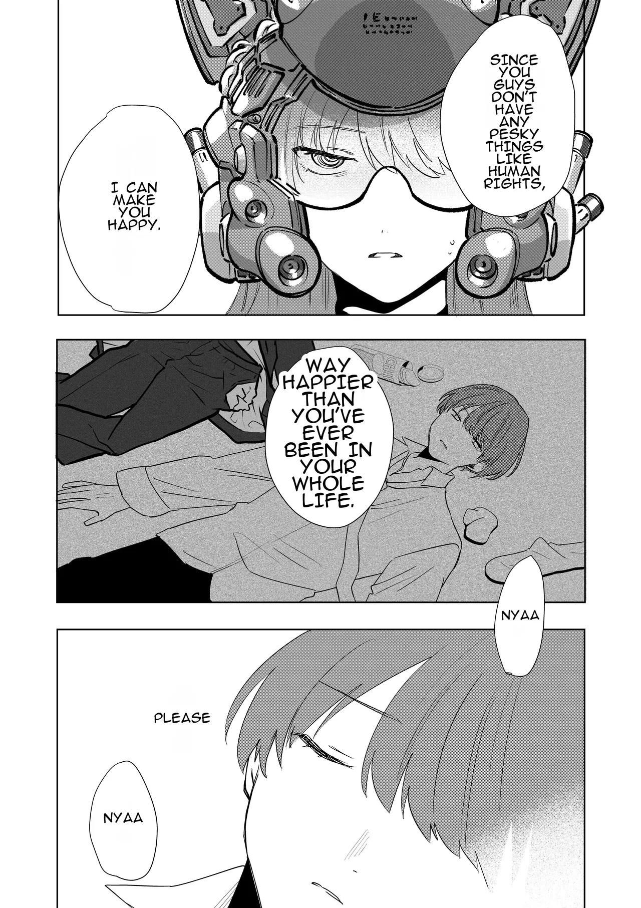 The Story Of How I Was Turned Into A Ts Woman And Kept As A Happy Female Cat page 31