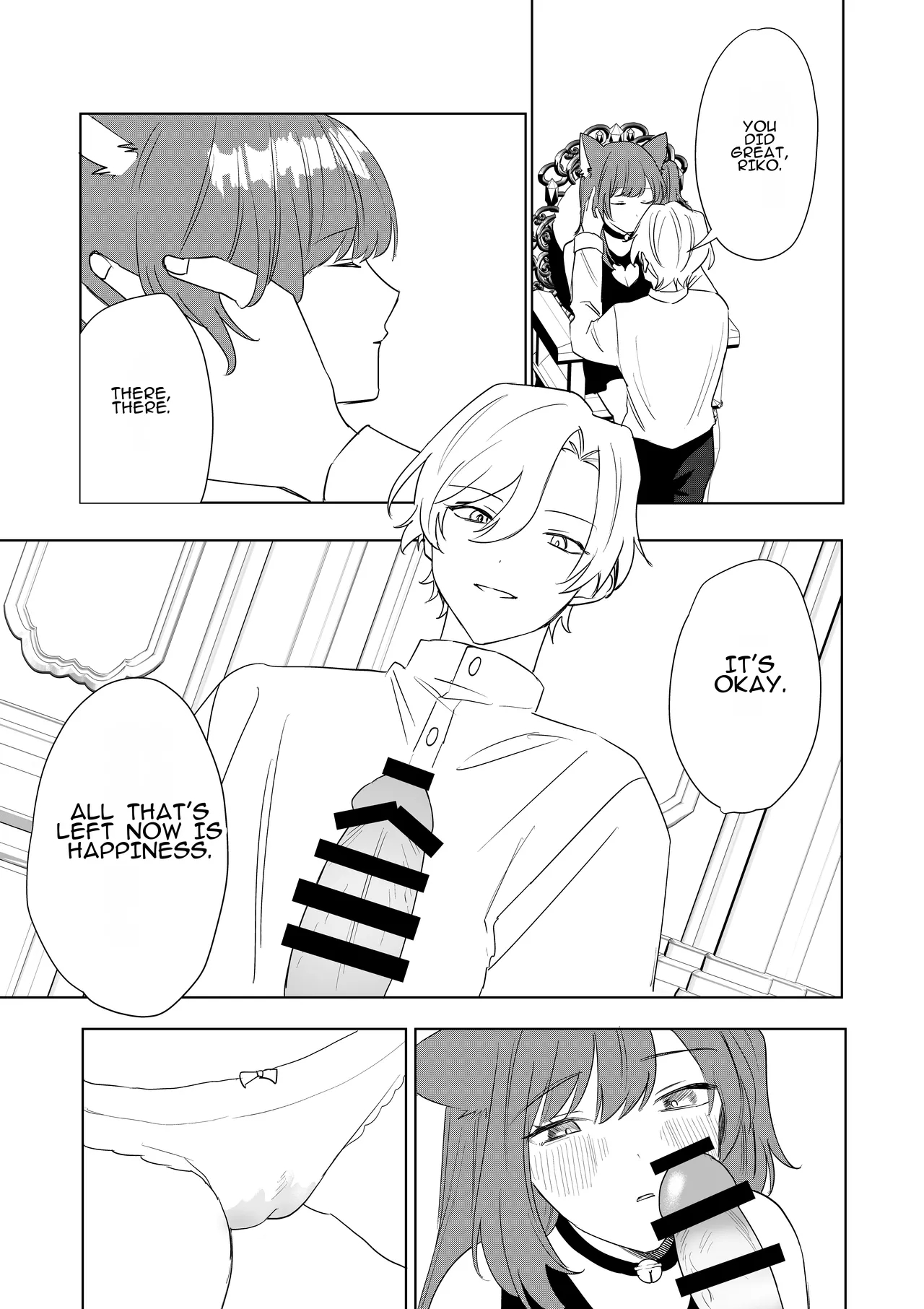 The Story Of How I Was Turned Into A Ts Woman And Kept As A Happy Female Cat page 32