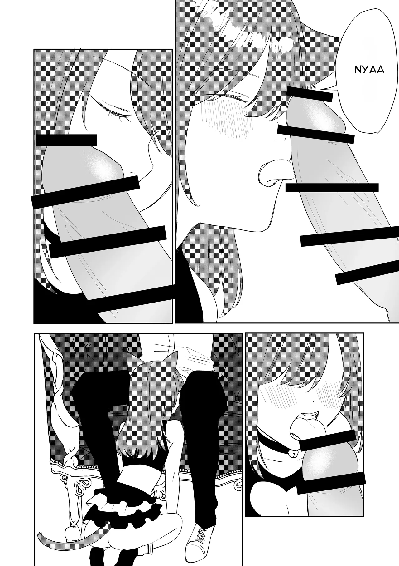 The Story Of How I Was Turned Into A Ts Woman And Kept As A Happy Female Cat page 33