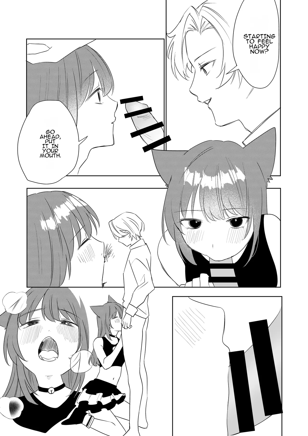 The Story Of How I Was Turned Into A Ts Woman And Kept As A Happy Female Cat page 34