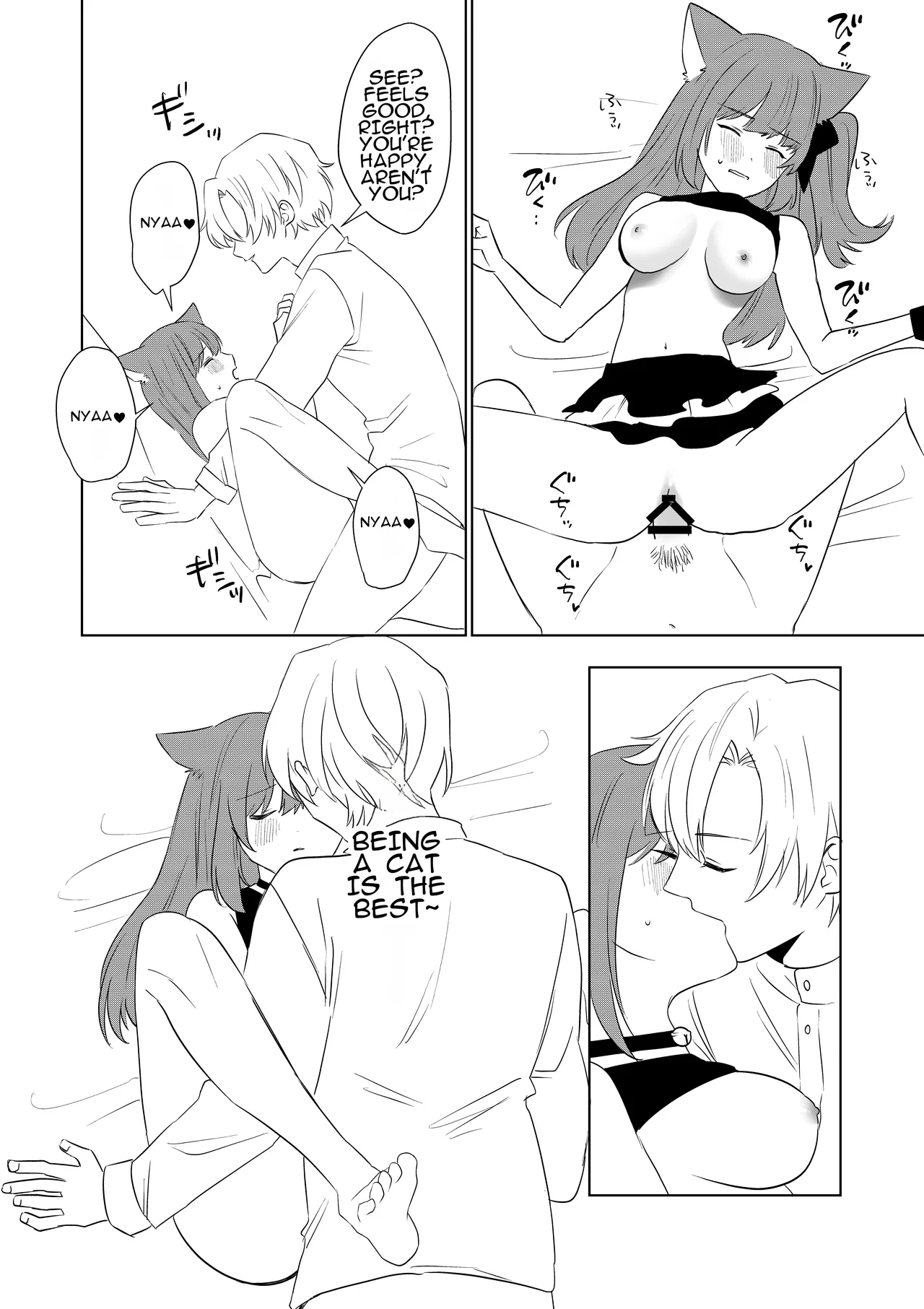 The Story Of How I Was Turned Into A Ts Woman And Kept As A Happy Female Cat page 37