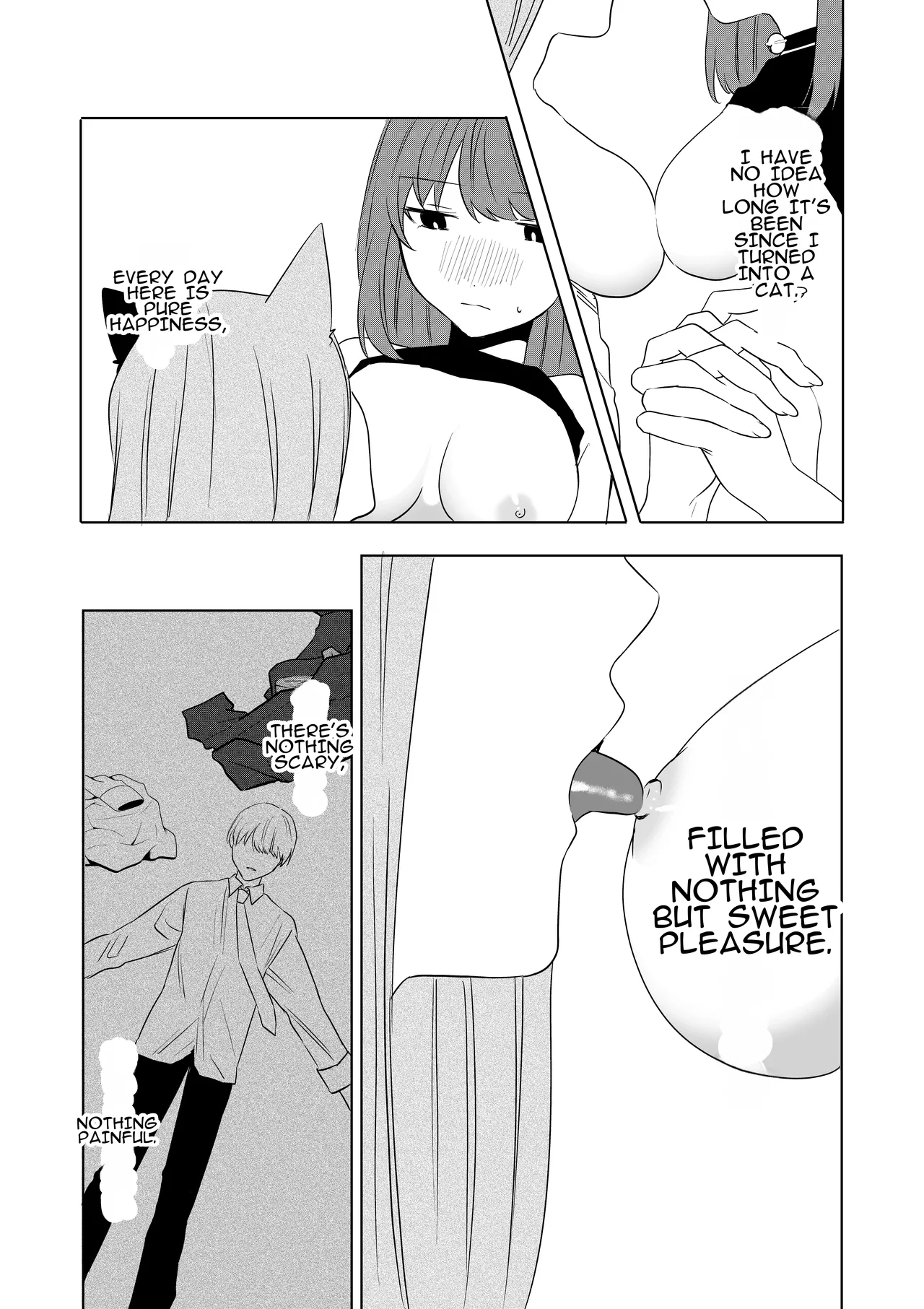 The Story Of How I Was Turned Into A Ts Woman And Kept As A Happy Female Cat page 39