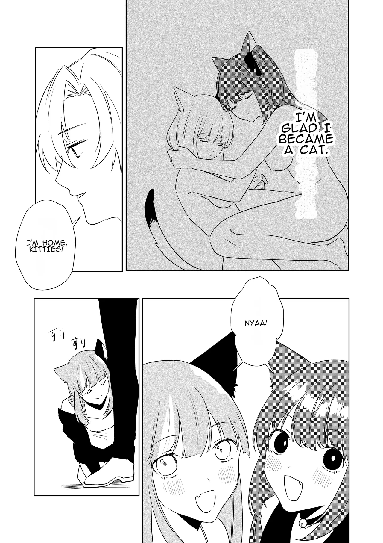 The Story Of How I Was Turned Into A Ts Woman And Kept As A Happy Female Cat page 40