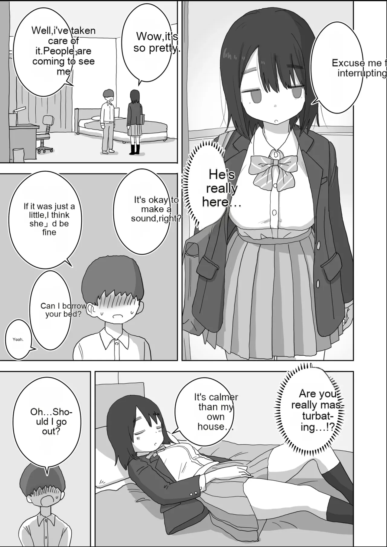 The Story Of How My Room Became The Masturbation Room For The Girls In My Class. page 18