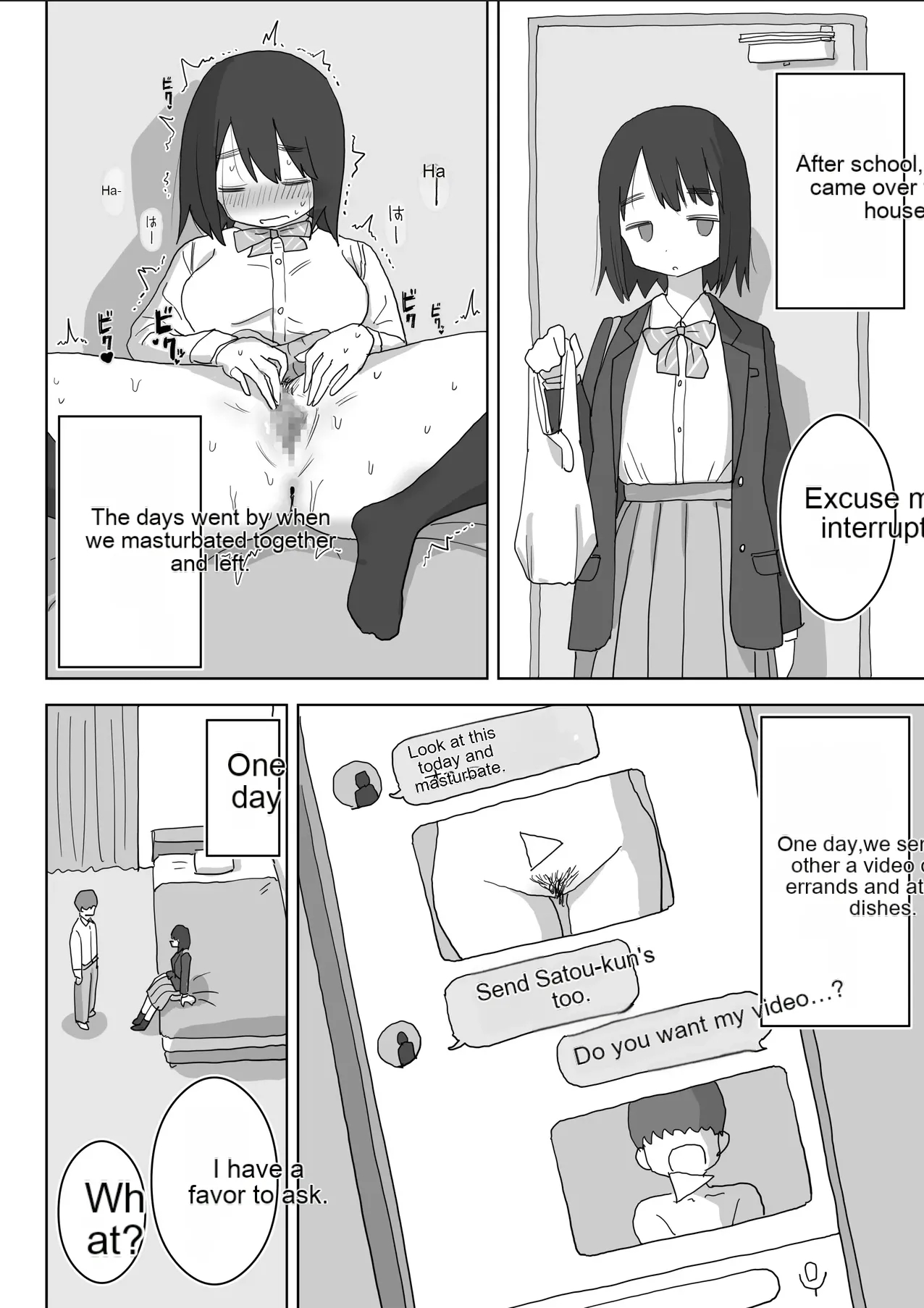 The Story Of How My Room Became The Masturbation Room For The Girls In My Class. page 27