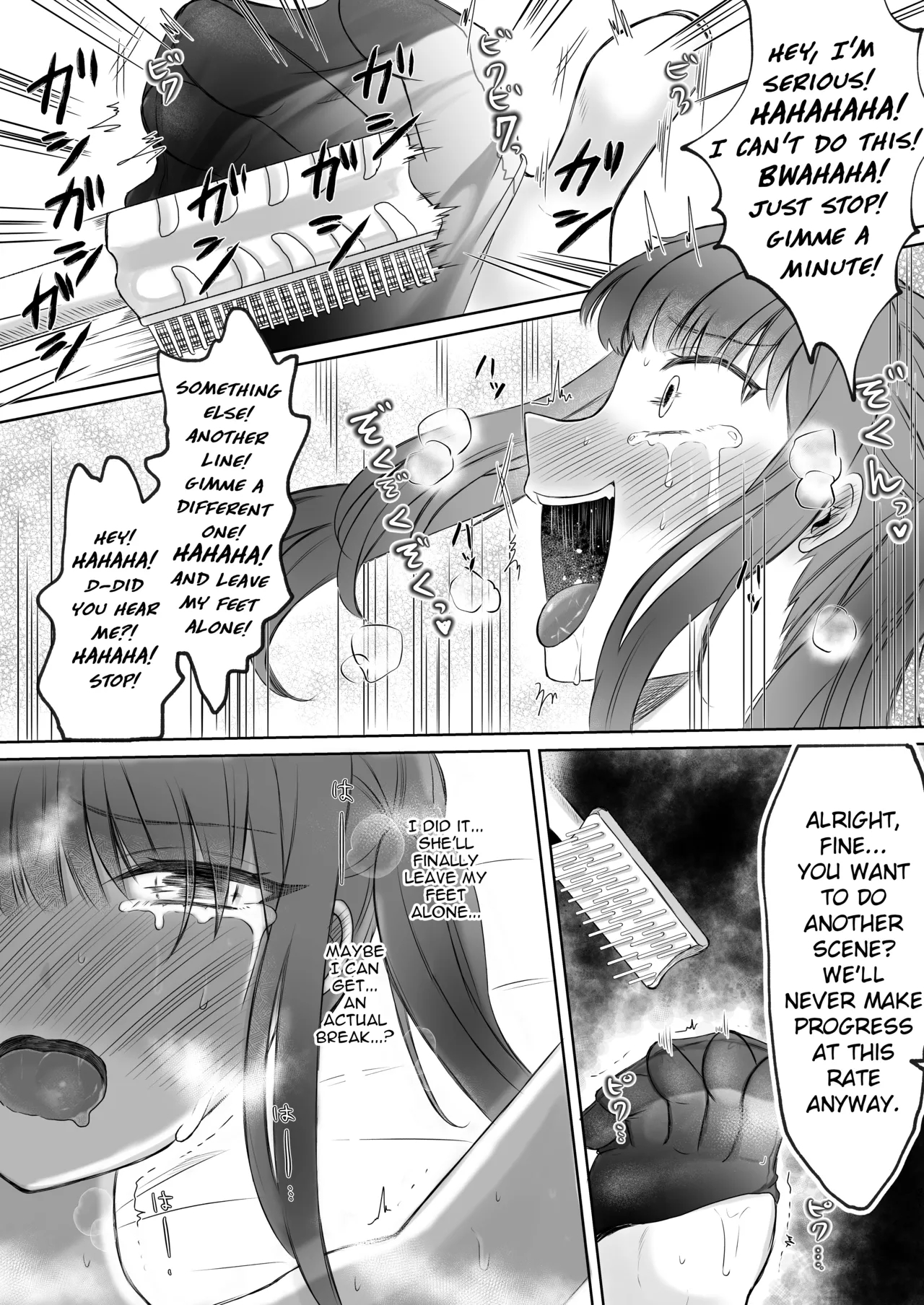 Tickle Endurance Lesson For The Cocky Girl: It Won't Stop Until You Follow The Script To The Letter! page 22