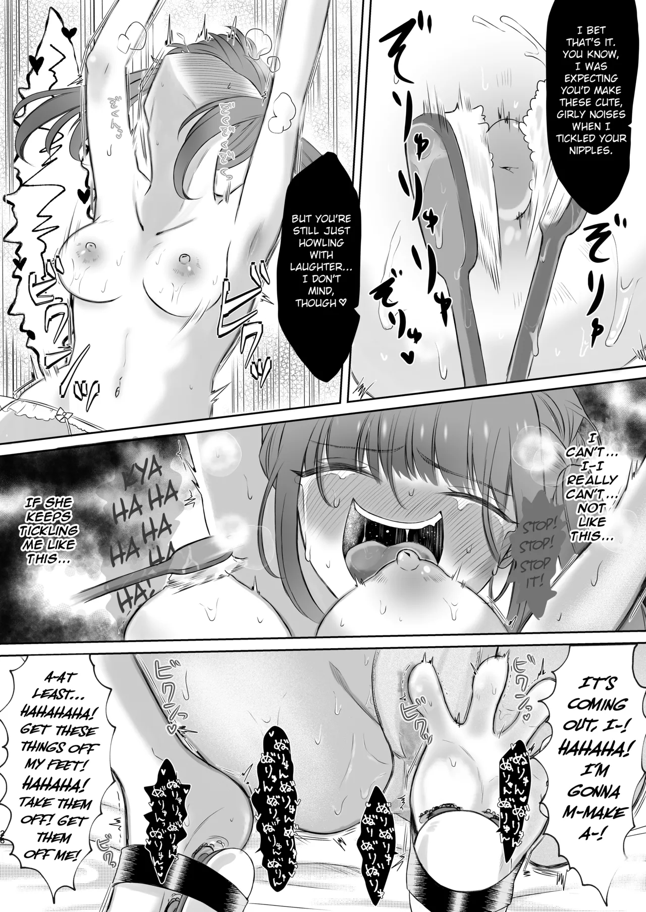 Tickle Endurance Lesson For The Cocky Girl: It Won't Stop Until You Follow The Script To The Letter! page 27