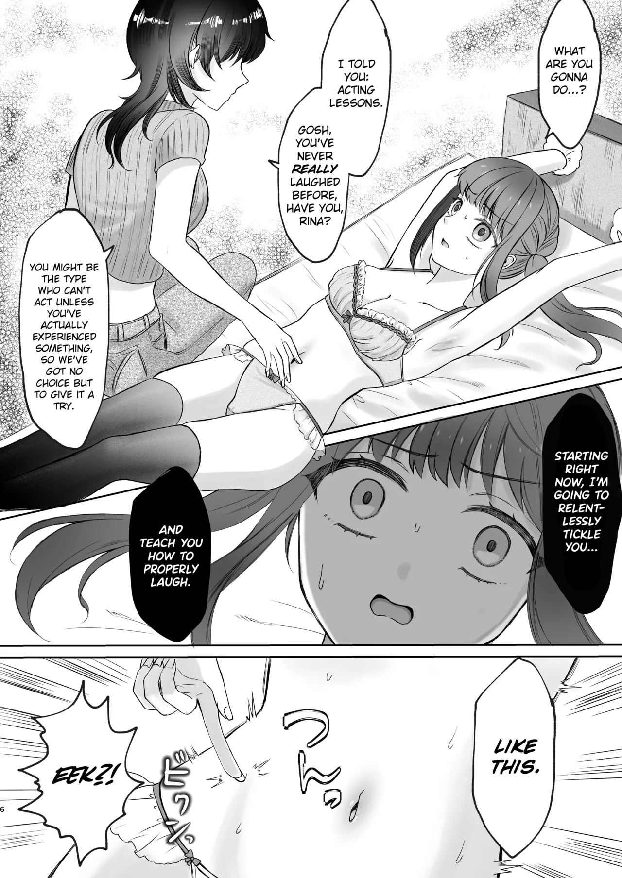Tickle Endurance Lesson For The Cocky Girl: It Won't Stop Until You Follow The Script To The Letter! page 7