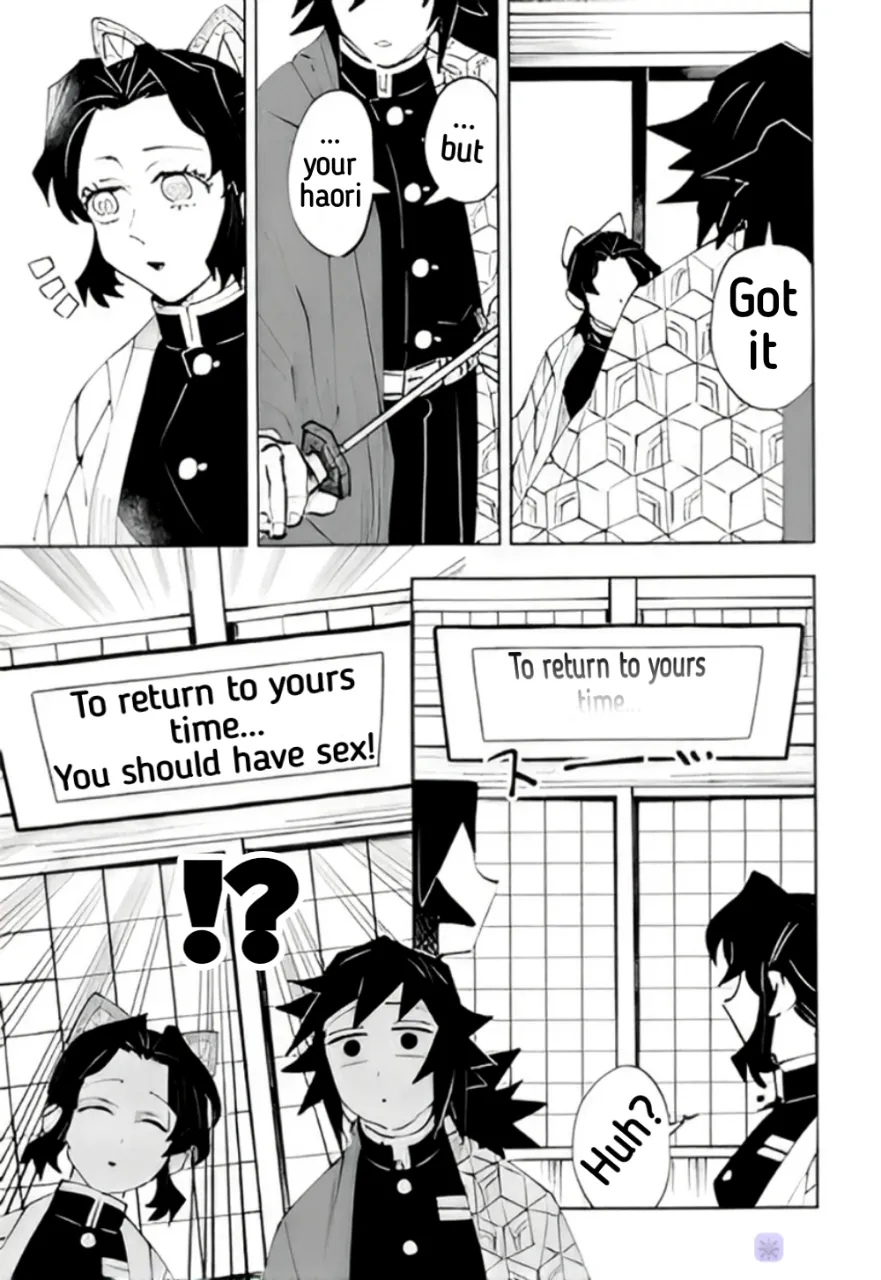 Timeline Manipulation || Giyushino || Translated By Zag page 10